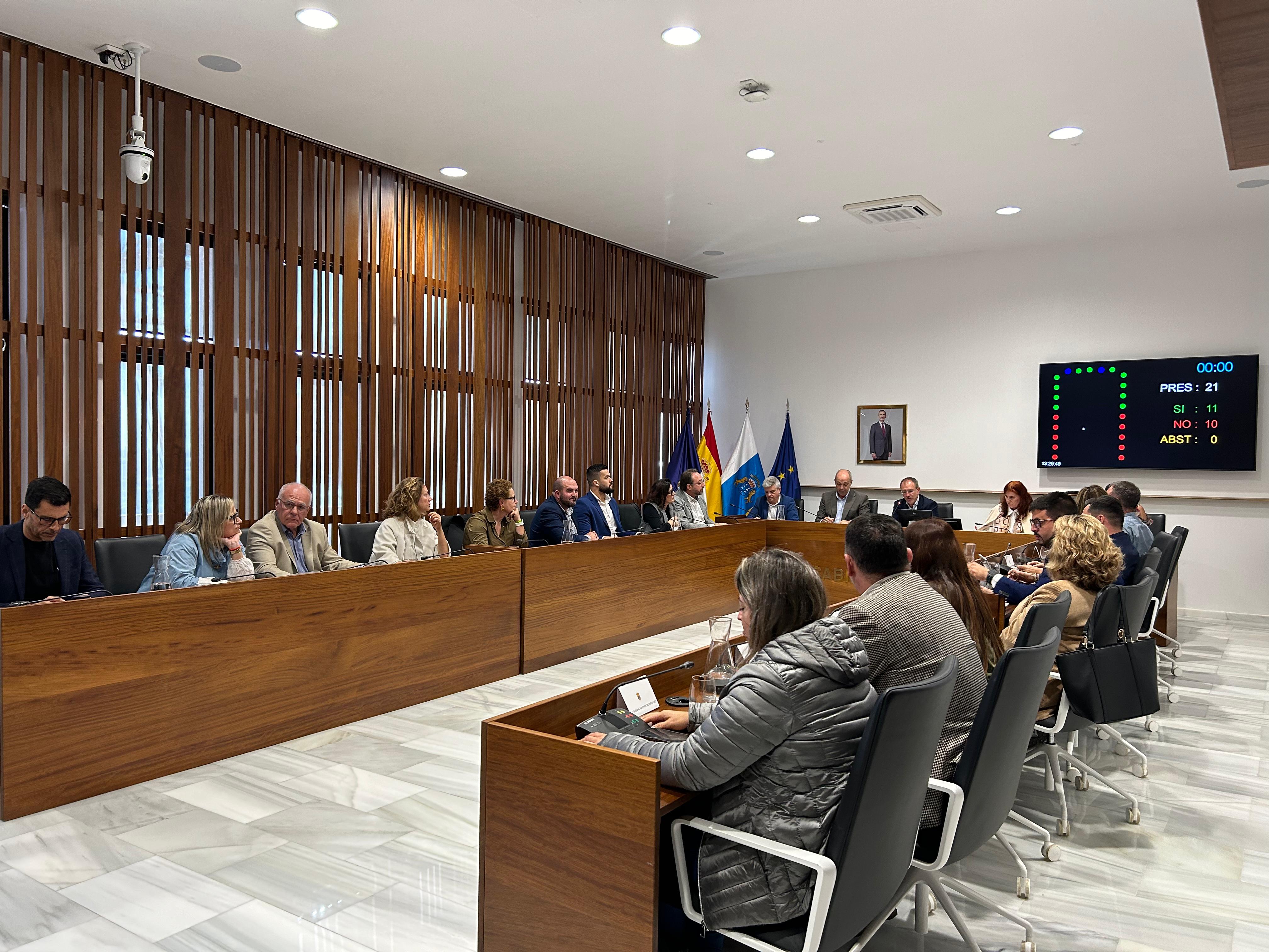 El Cabildo de La Palma aprueba su presupuesto para 2025 que asciende a casi 220 millones