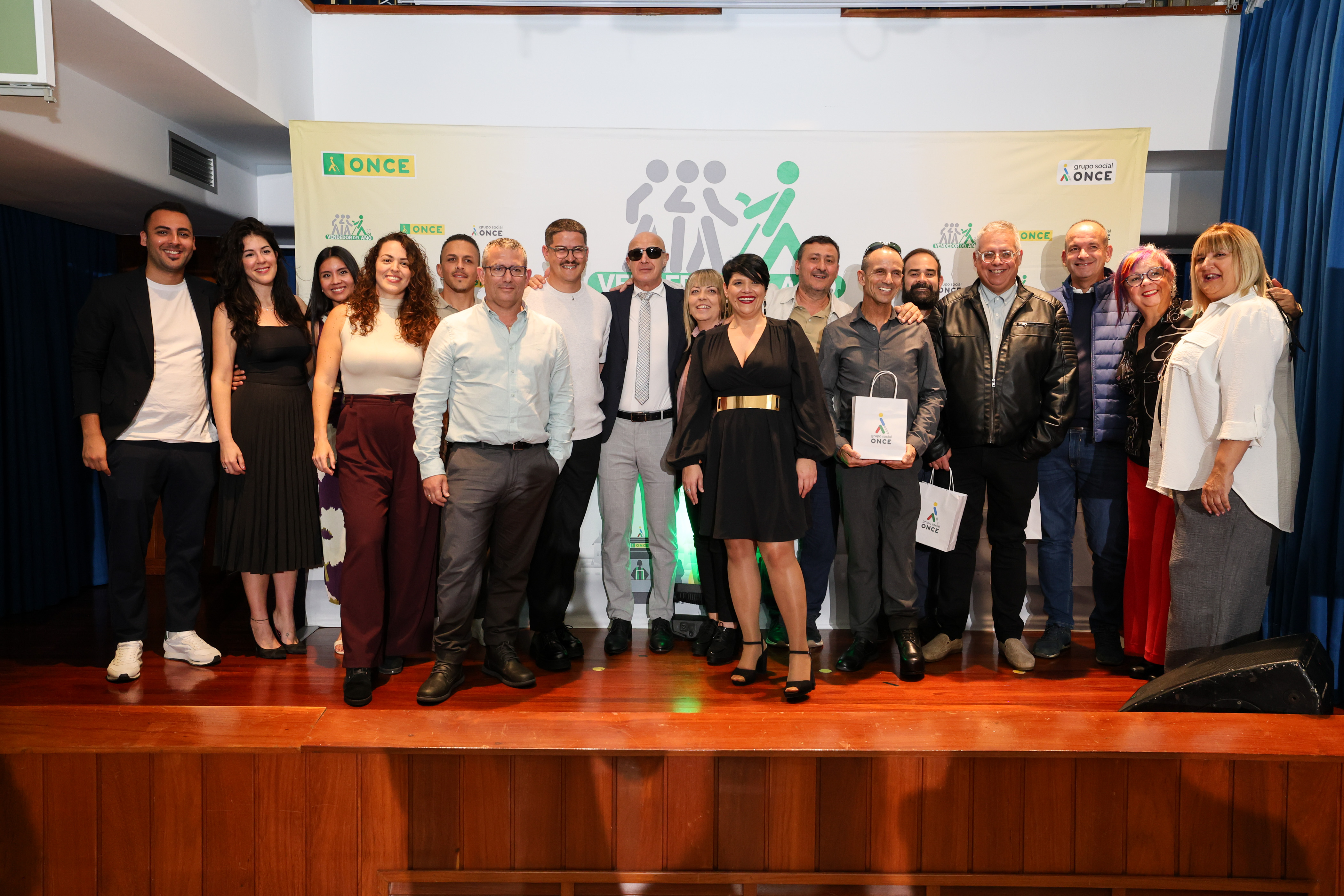 Agustín Sánchez Fabelo, mejor vendedor de la ONCE en Canarias en 2024