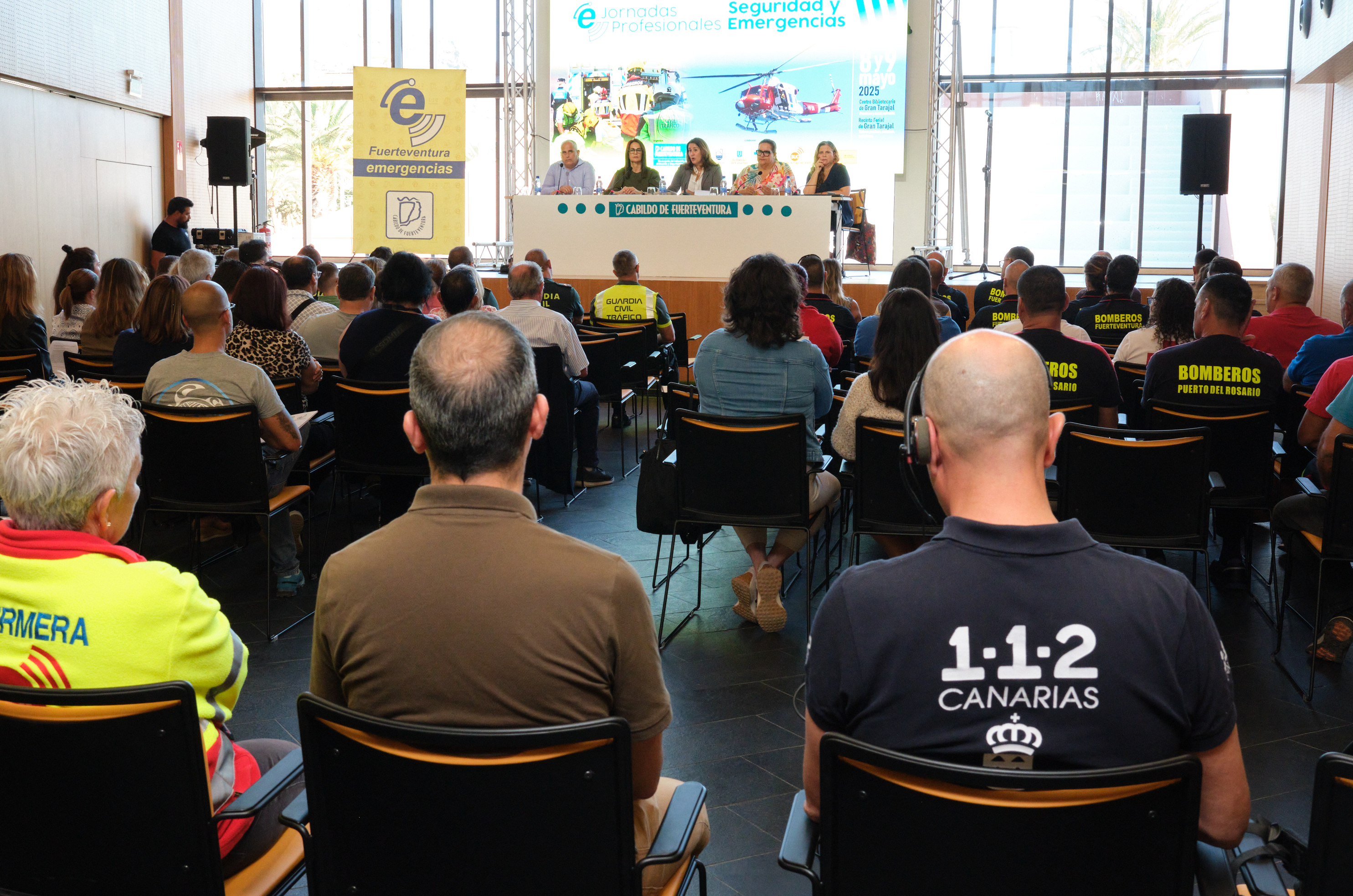 Arrancan las Jornadas Profesionales de Seguridad y Emergencia del Cabildo de Fuerteventura