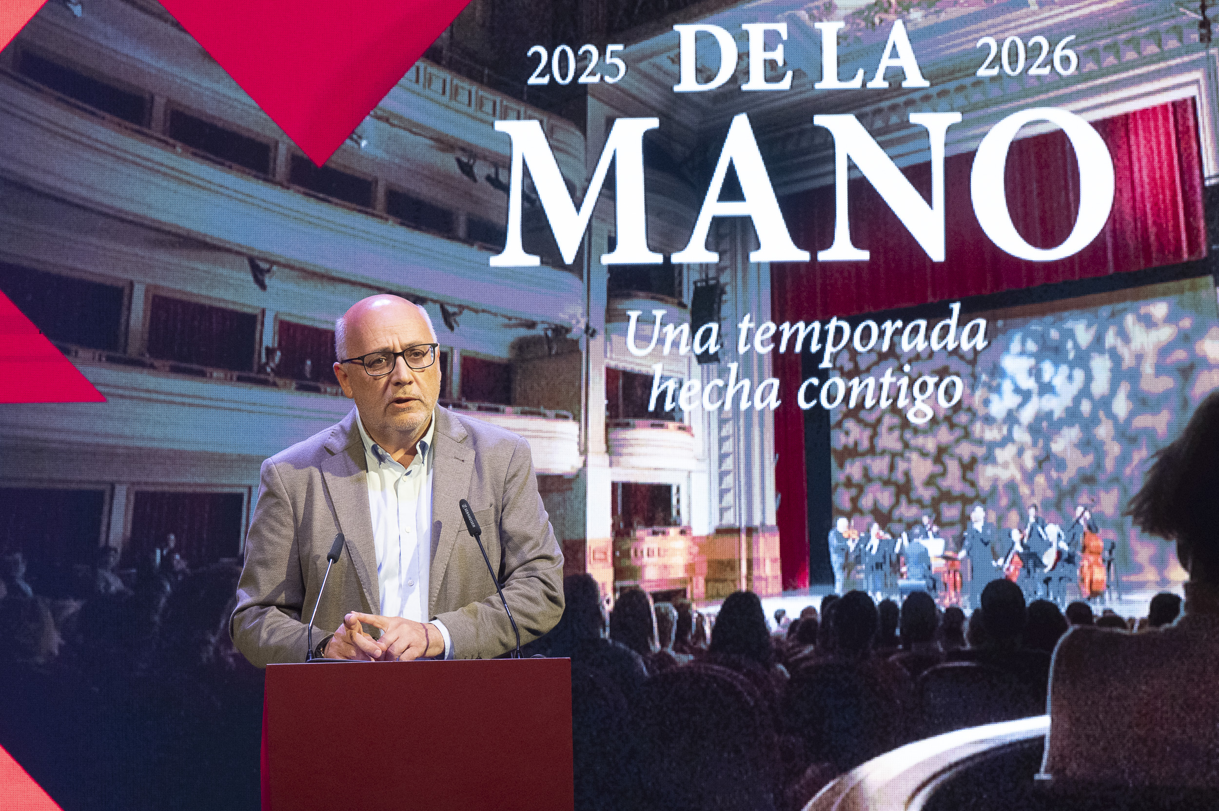 Presentación de la temporada 25/26 del Auditorio Alfredo Kraus y del Teatro Pérez Galdós