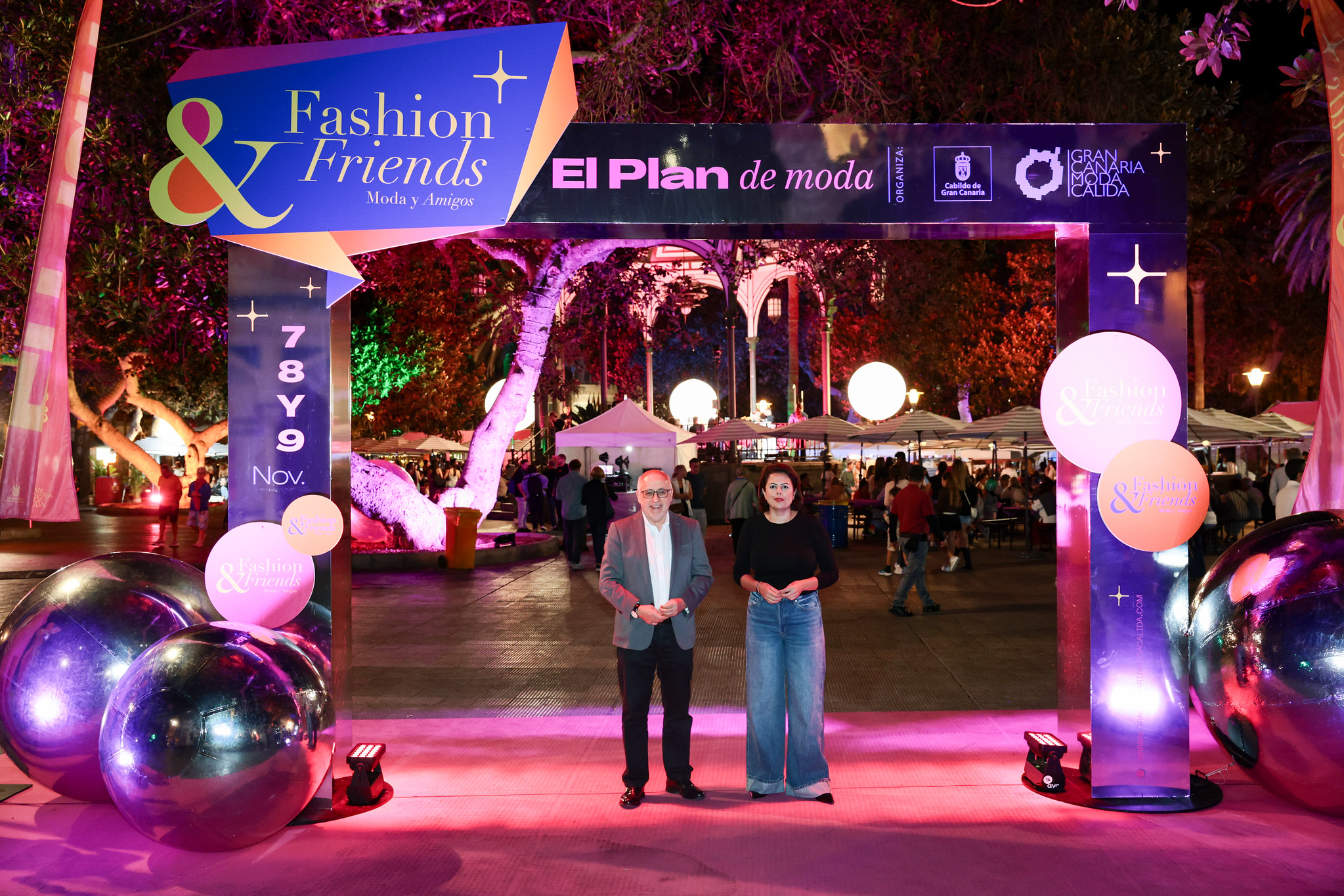 Gran Canaria Fashion & Friends en el Parque de San Telmo en Las Palmas de Gran Canaria