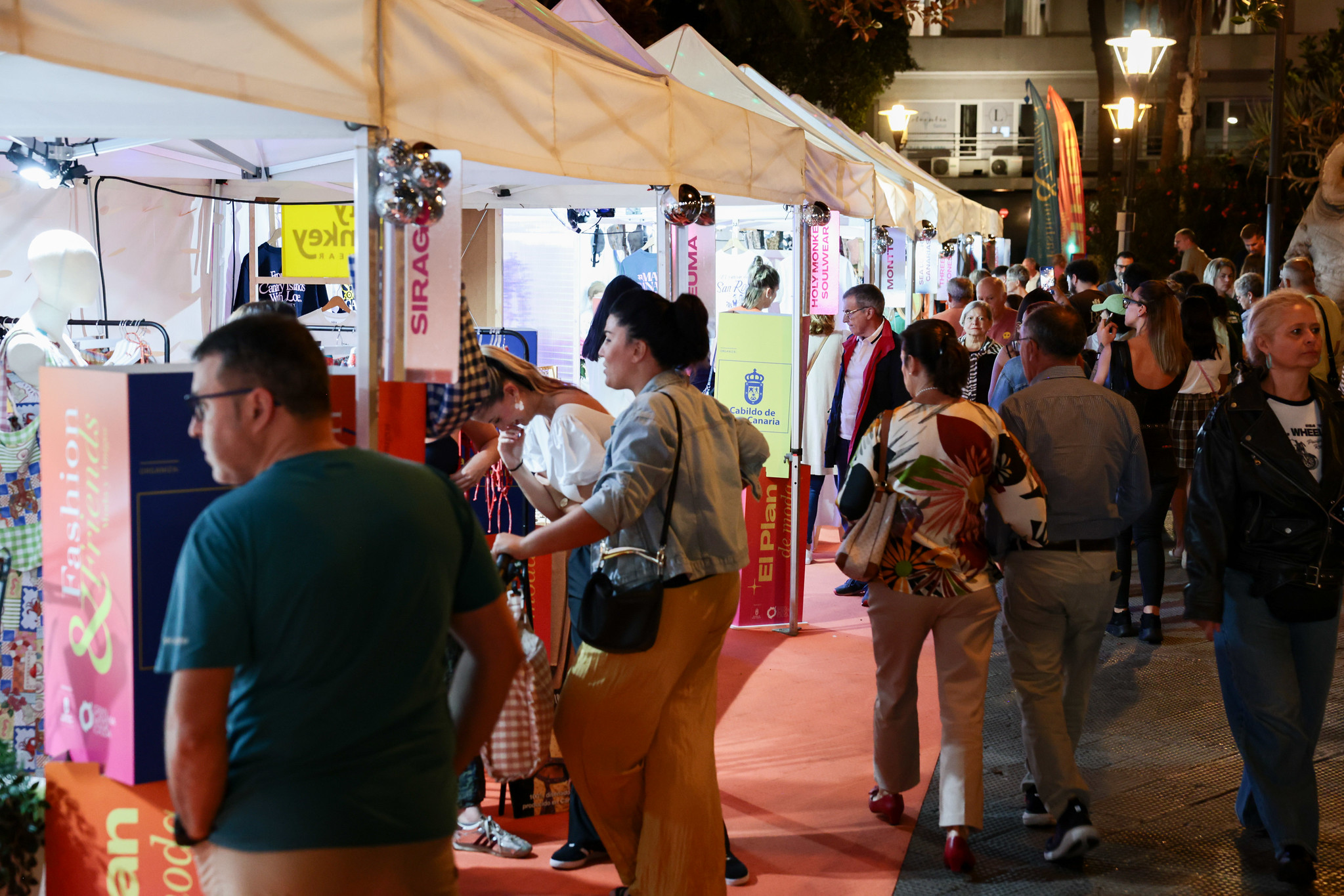 Gran Canaria Fashion & Friends en el Parque de San Telmo en Las Palmas de Gran Canaria