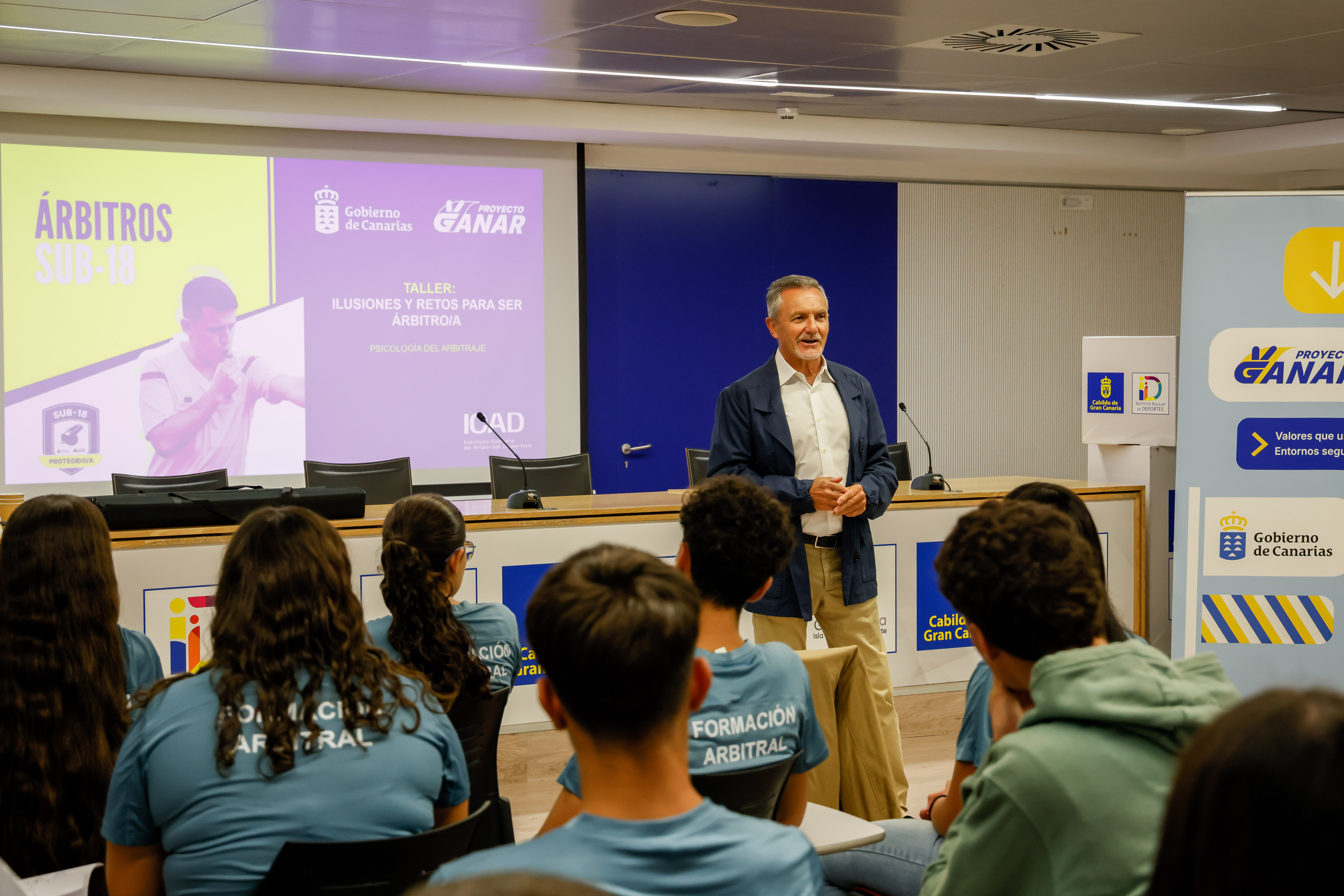 Jornadas ‘Árbitros Sub-18’ del Proyecto Ganar