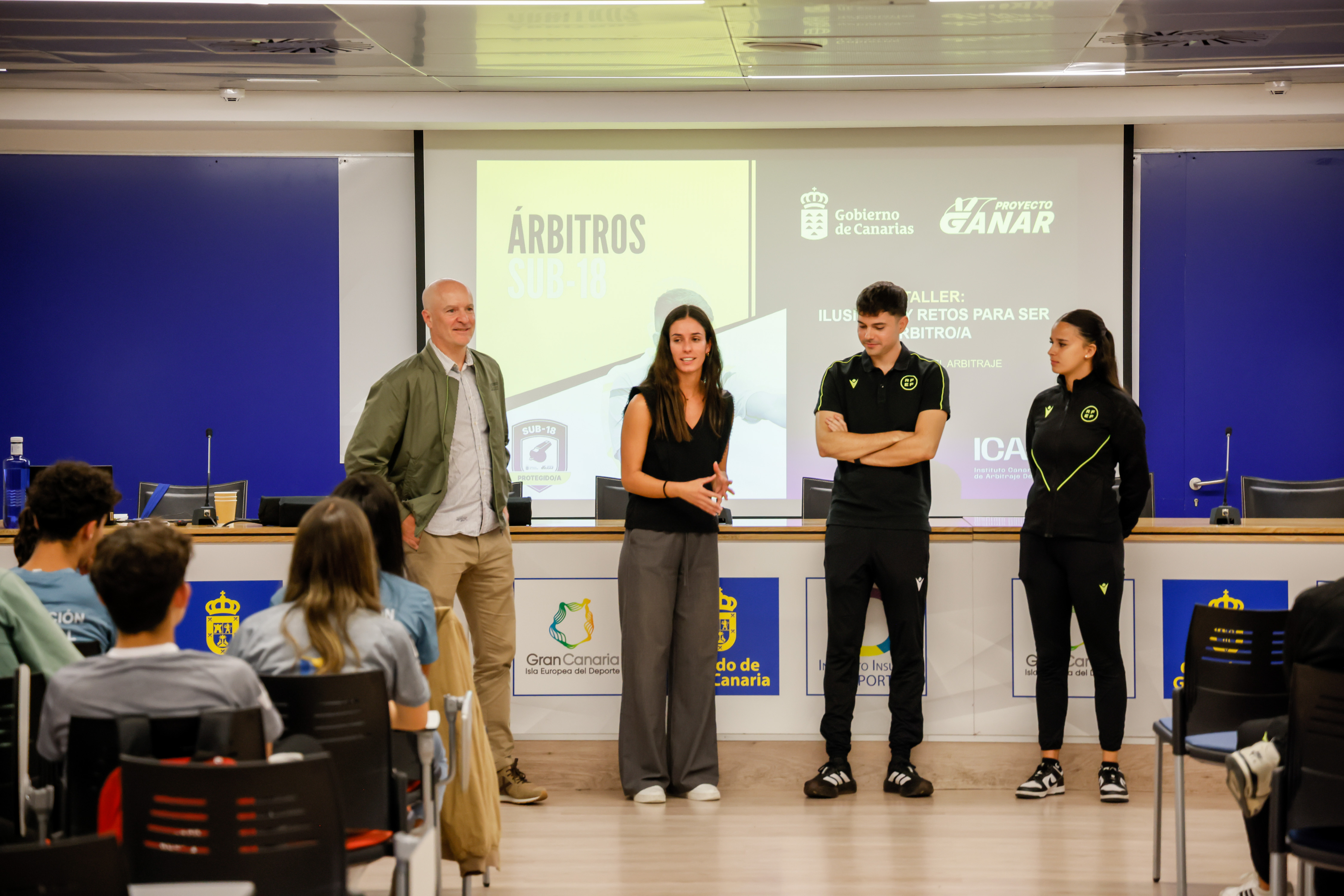 Jornadas ‘Árbitros Sub-18’ del Proyecto Ganar