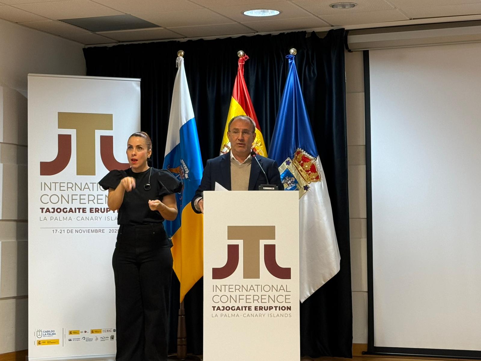 Congreso internacional Tajogaite Eruption en La Palma