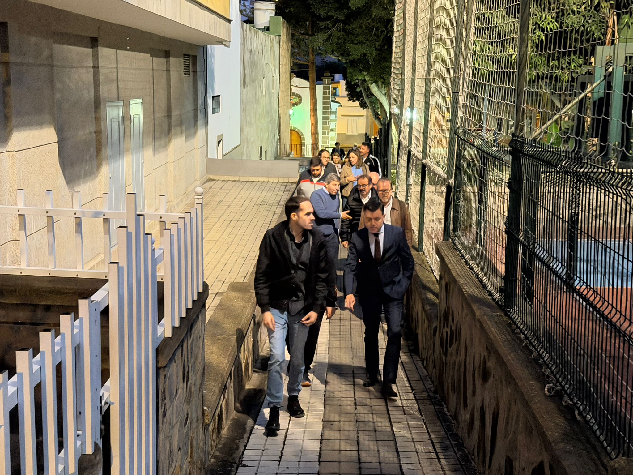 Teodoro Sosa, José Eduardo Ramírez y Raúl García Brink visitan San Lorenzo