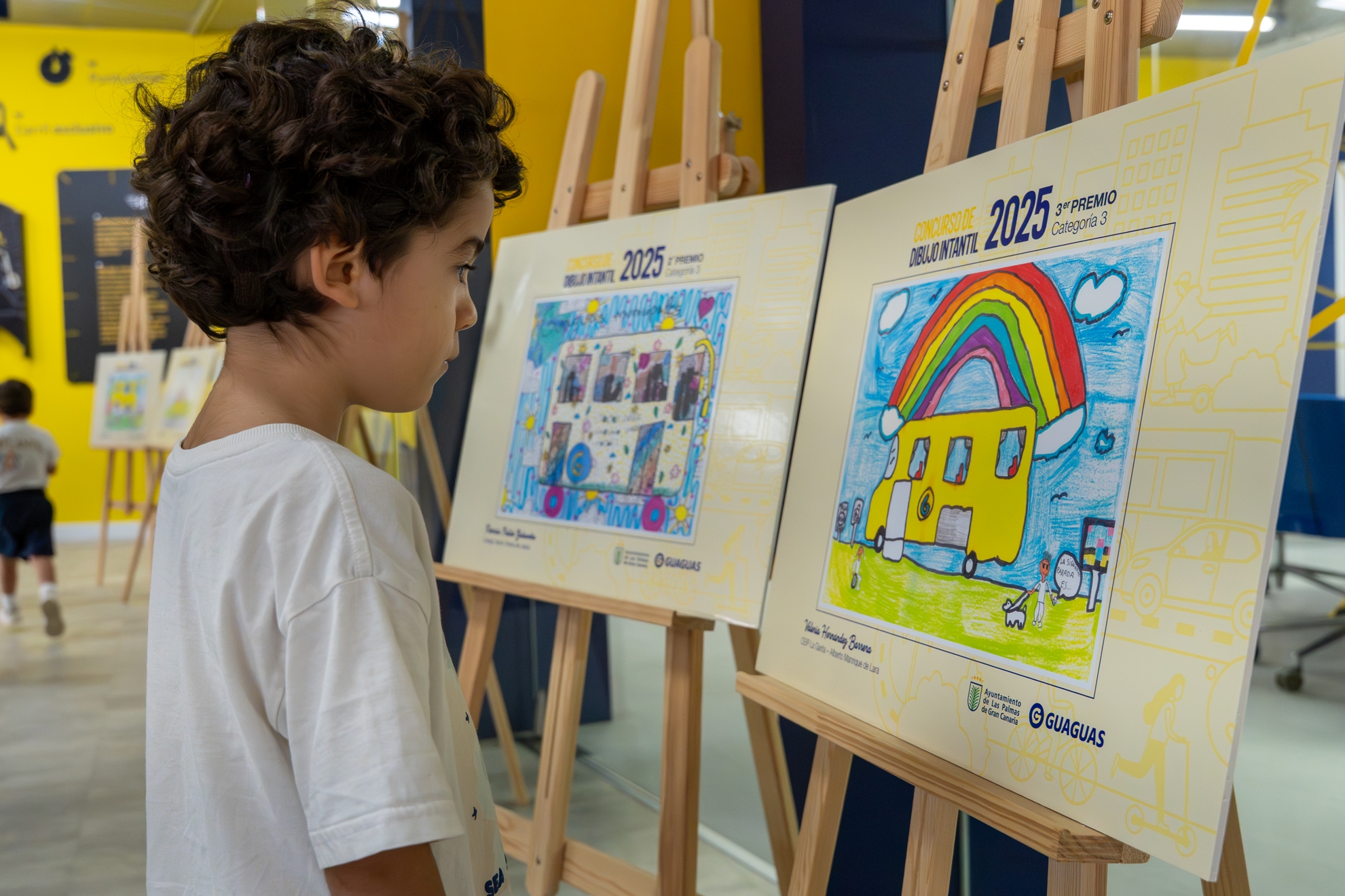 Concurso Infantil de Dibujo de Guaguas Municipales
