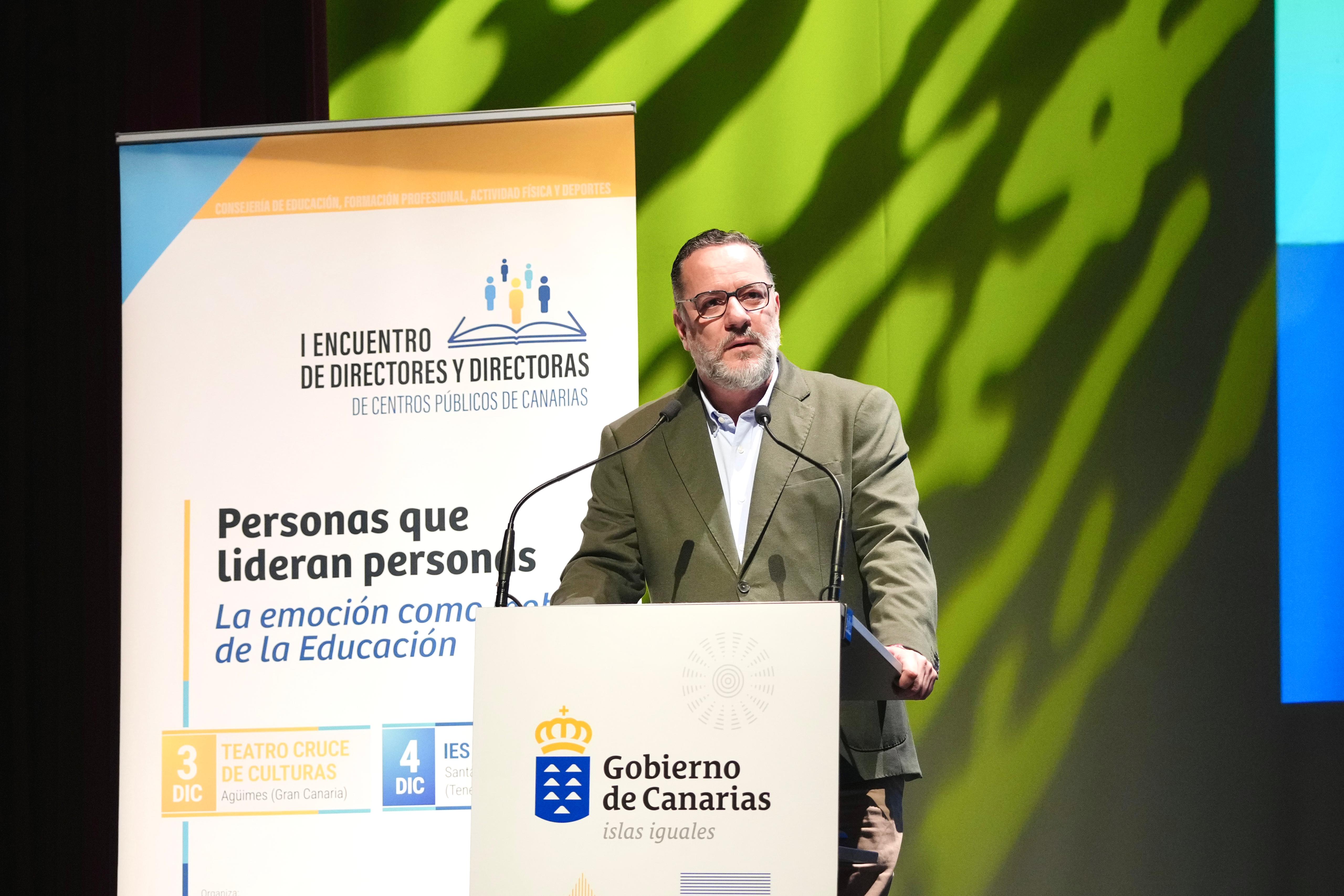 Encuentro de directores de centros educativos públicos de Canarias