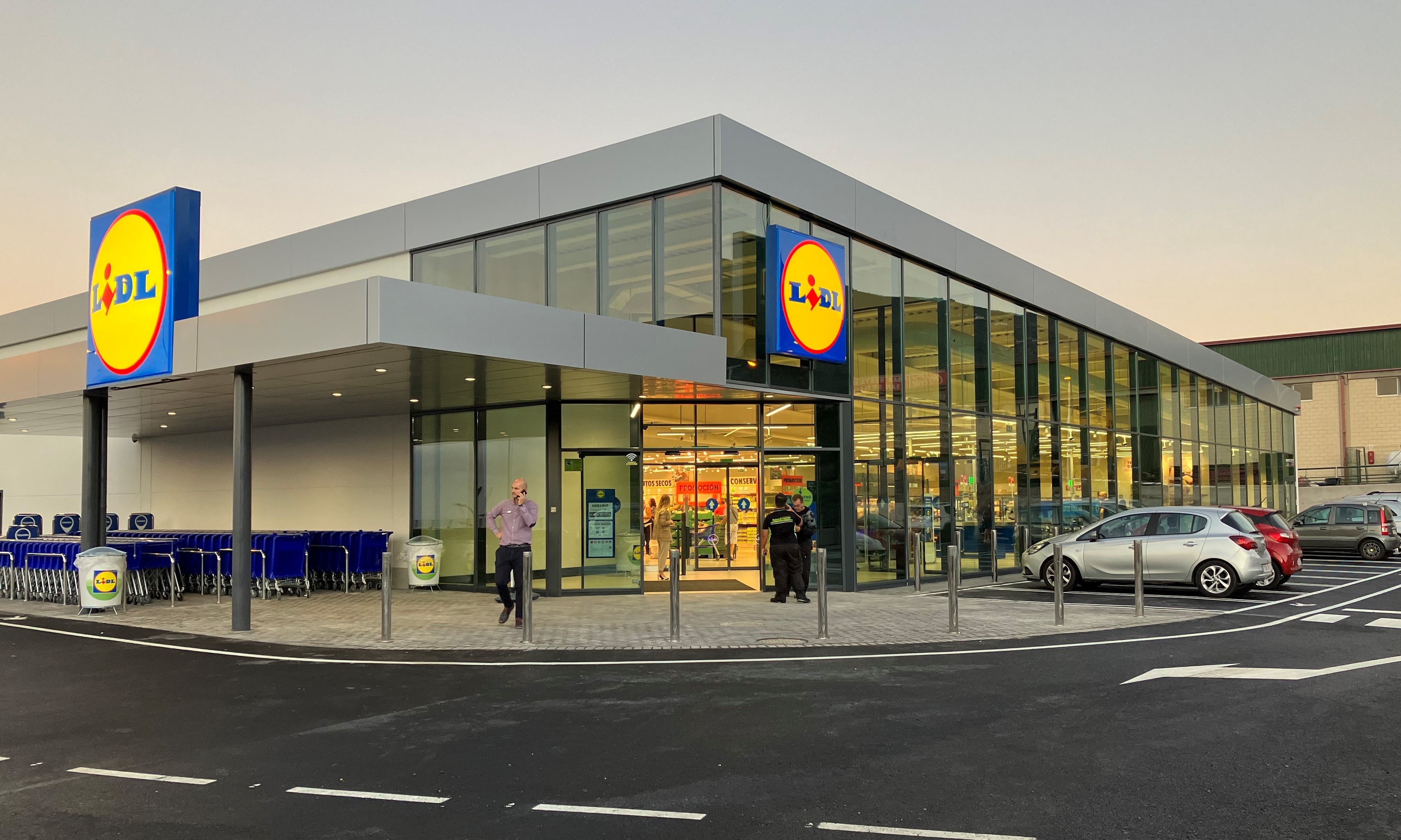 Supermercado de Lidl en Canarias