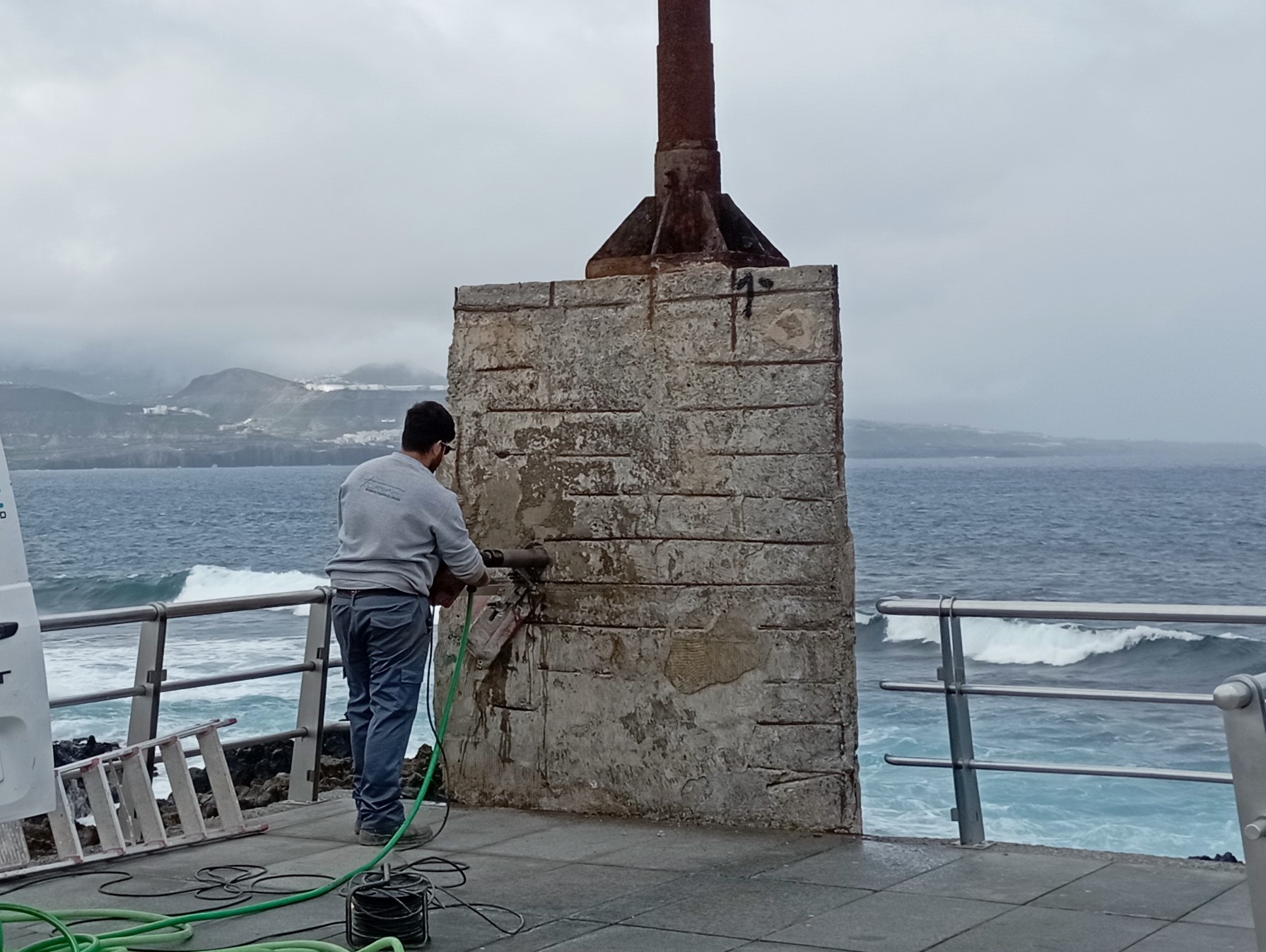 Comienzan los trabajos para la recuperación del Juguete del Viento de Las Palmas de Gran Canaria