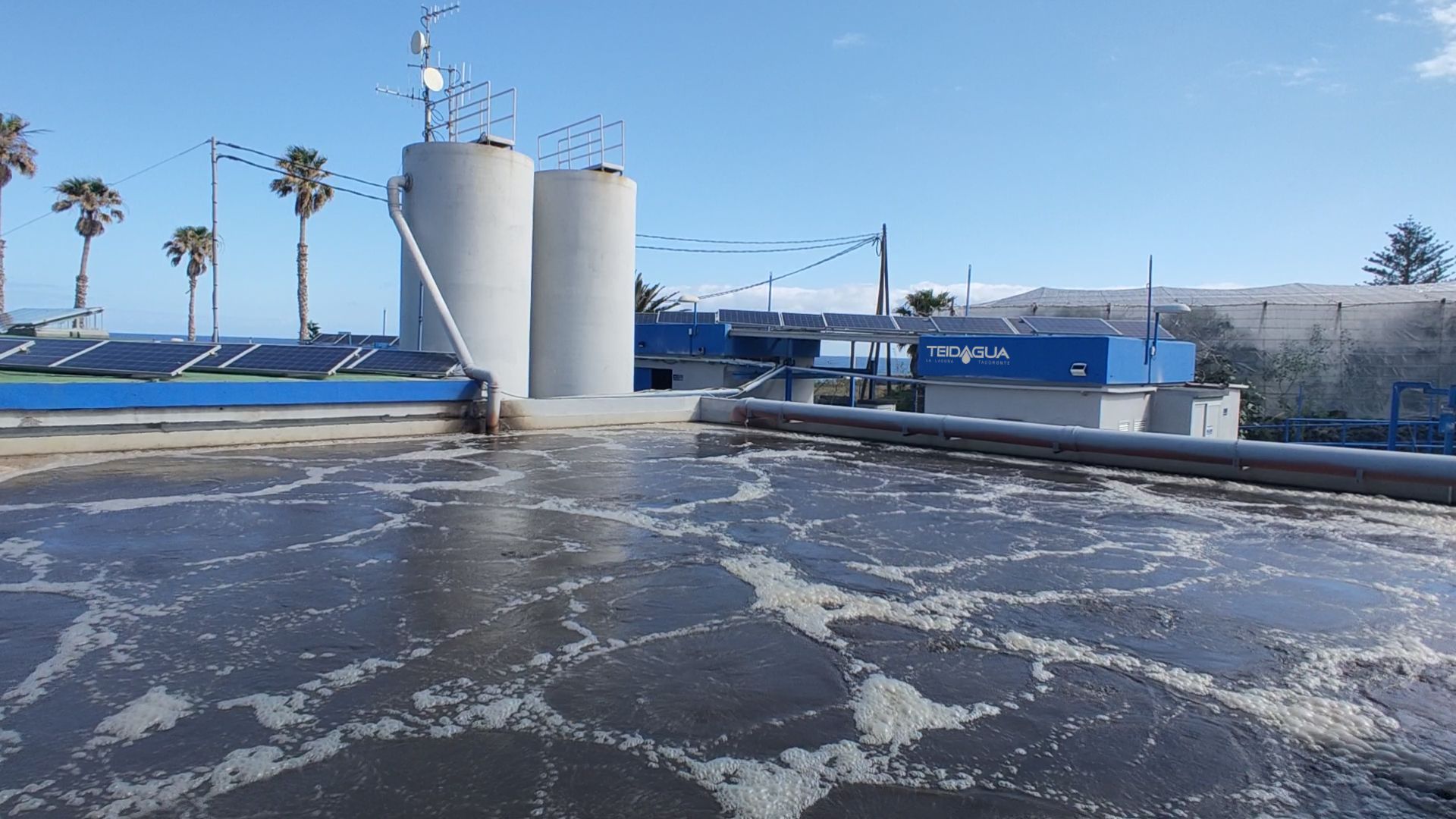 Depuradora de Punta del Hidalgo en La Laguna