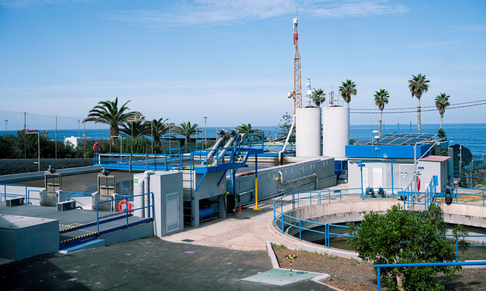 Depuradora de Punta del Hidalgo en La Laguna / CanariasNoticias