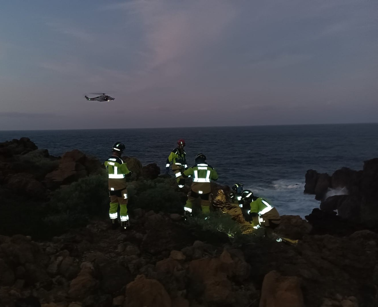 Intervención de Bomberos de Tenerife