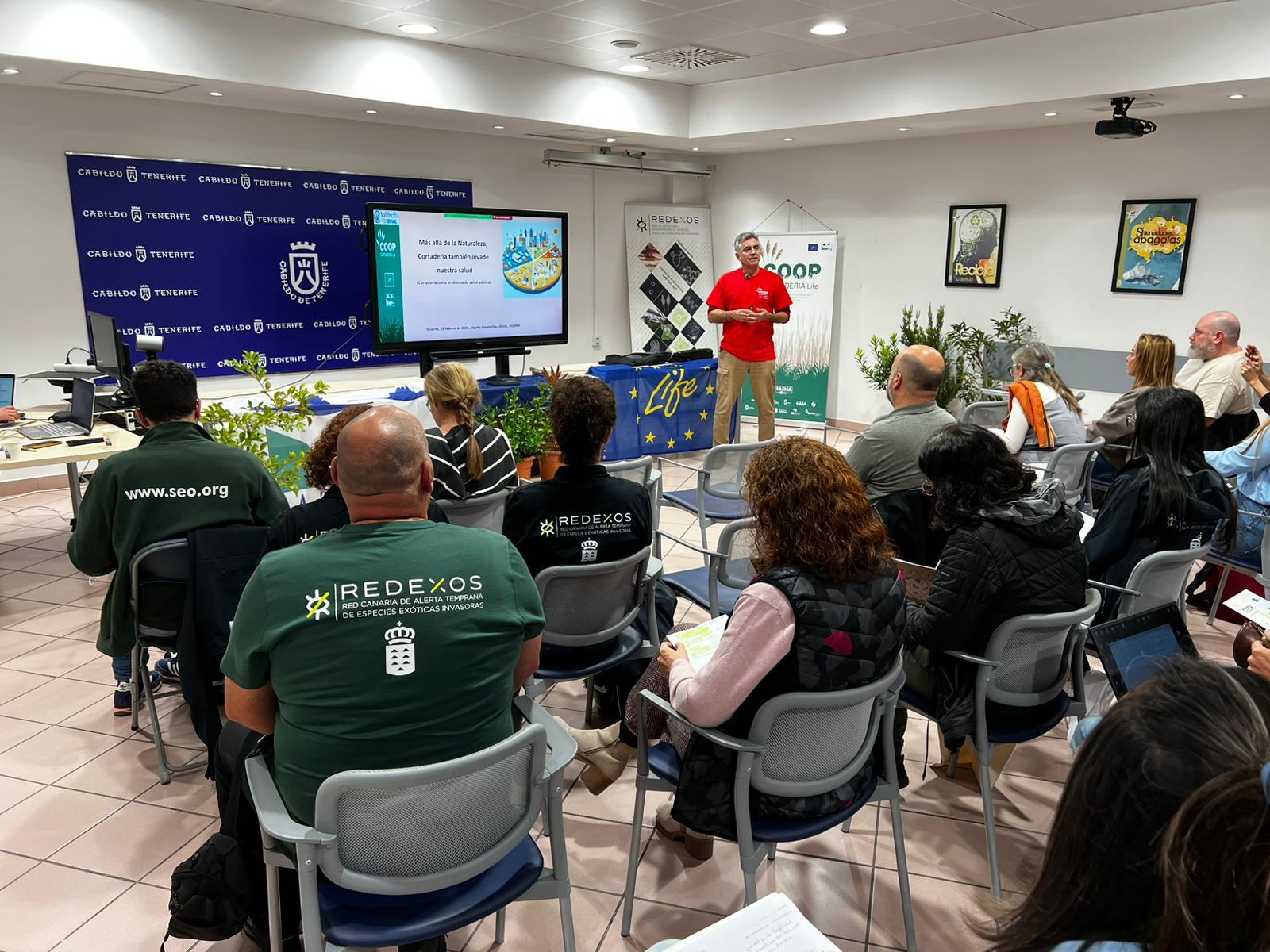 Seminario internacional para reforzar el control del plumacho invasor en Canarias