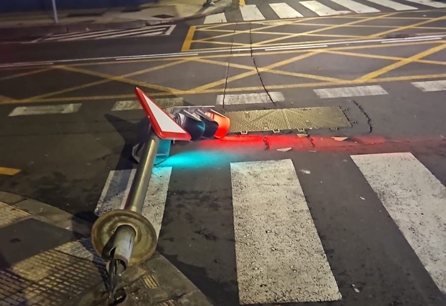 Incidencias en Santa Cruz de Tenerife por el viento
