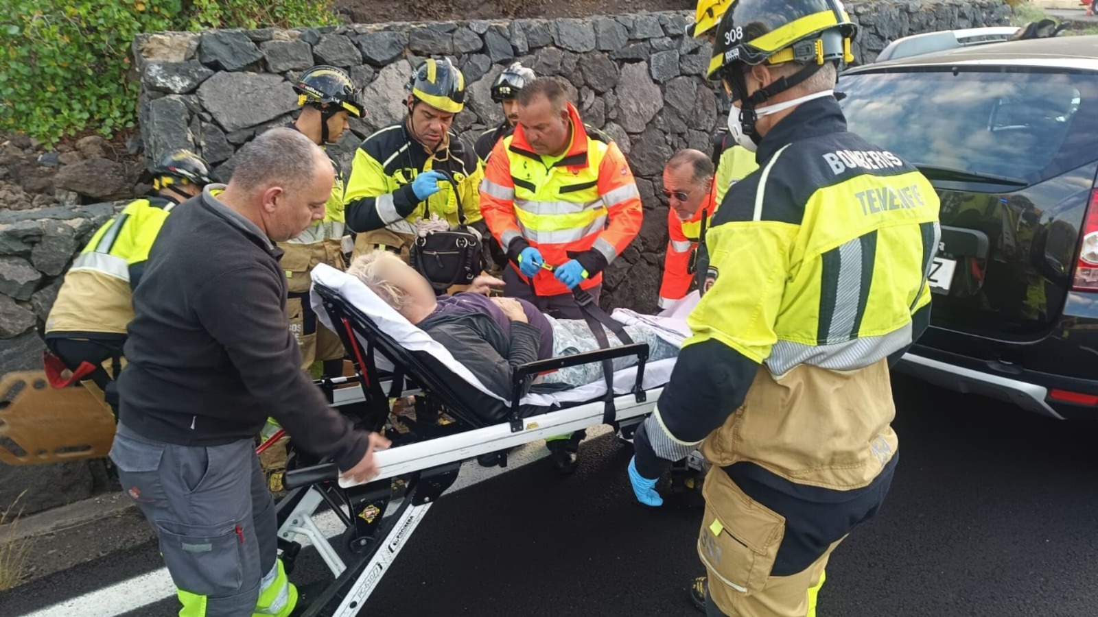 Rescate de Bomberos de Tenerife