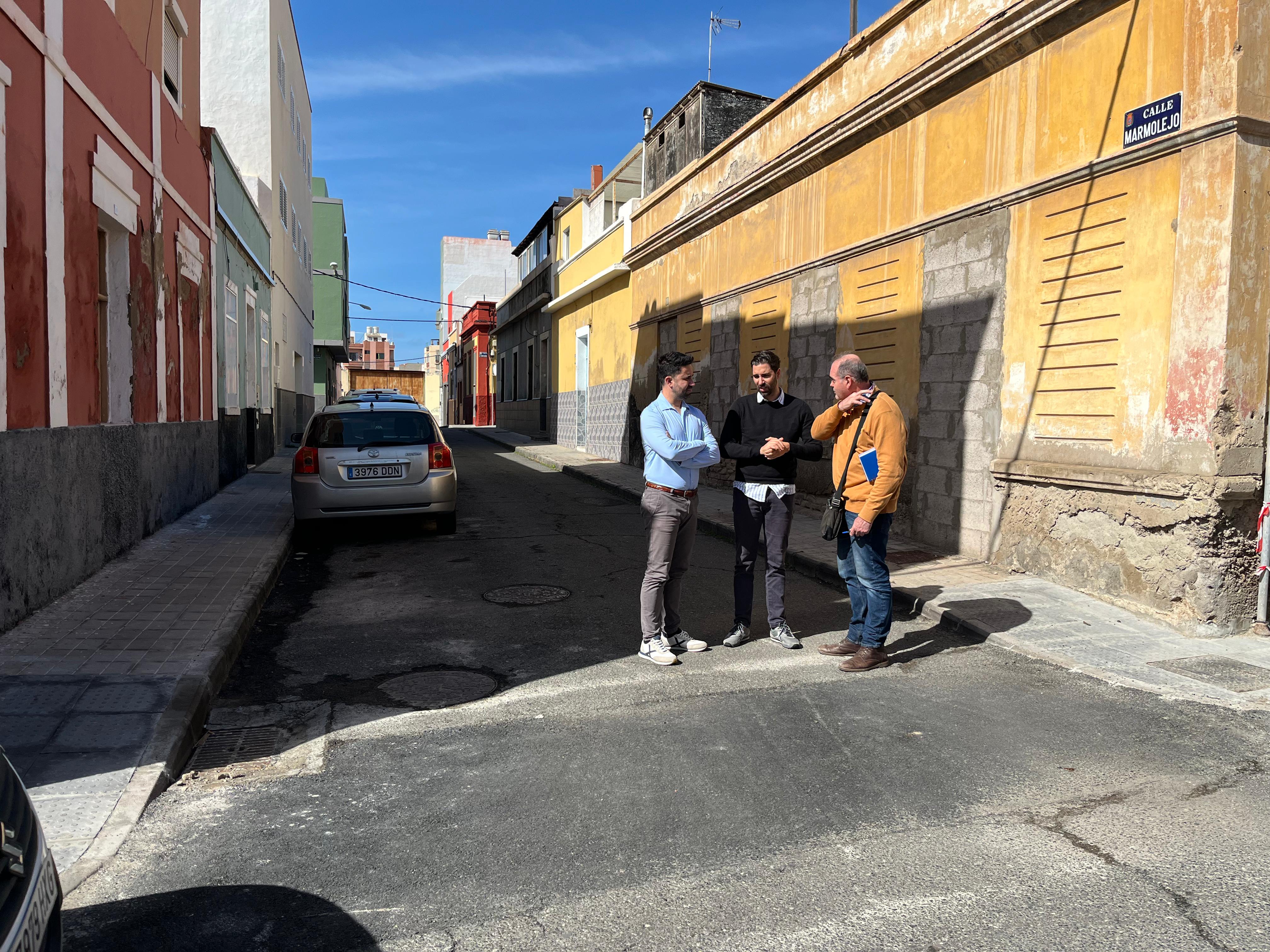 El Ayuntamiento de Las Palmas de Gran Canaria renovará las aceras de La Isleta