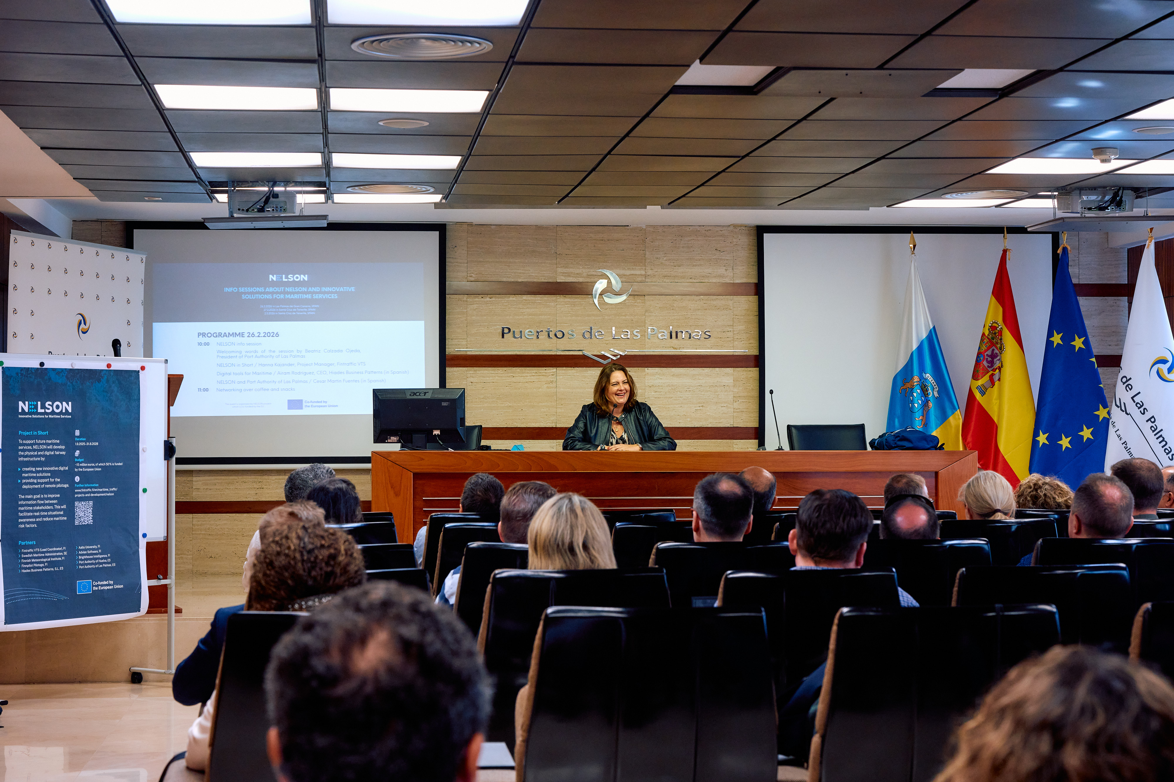 La Autoridad Portuaria de Las Palmas acoge la presentación del proyecto NELSON