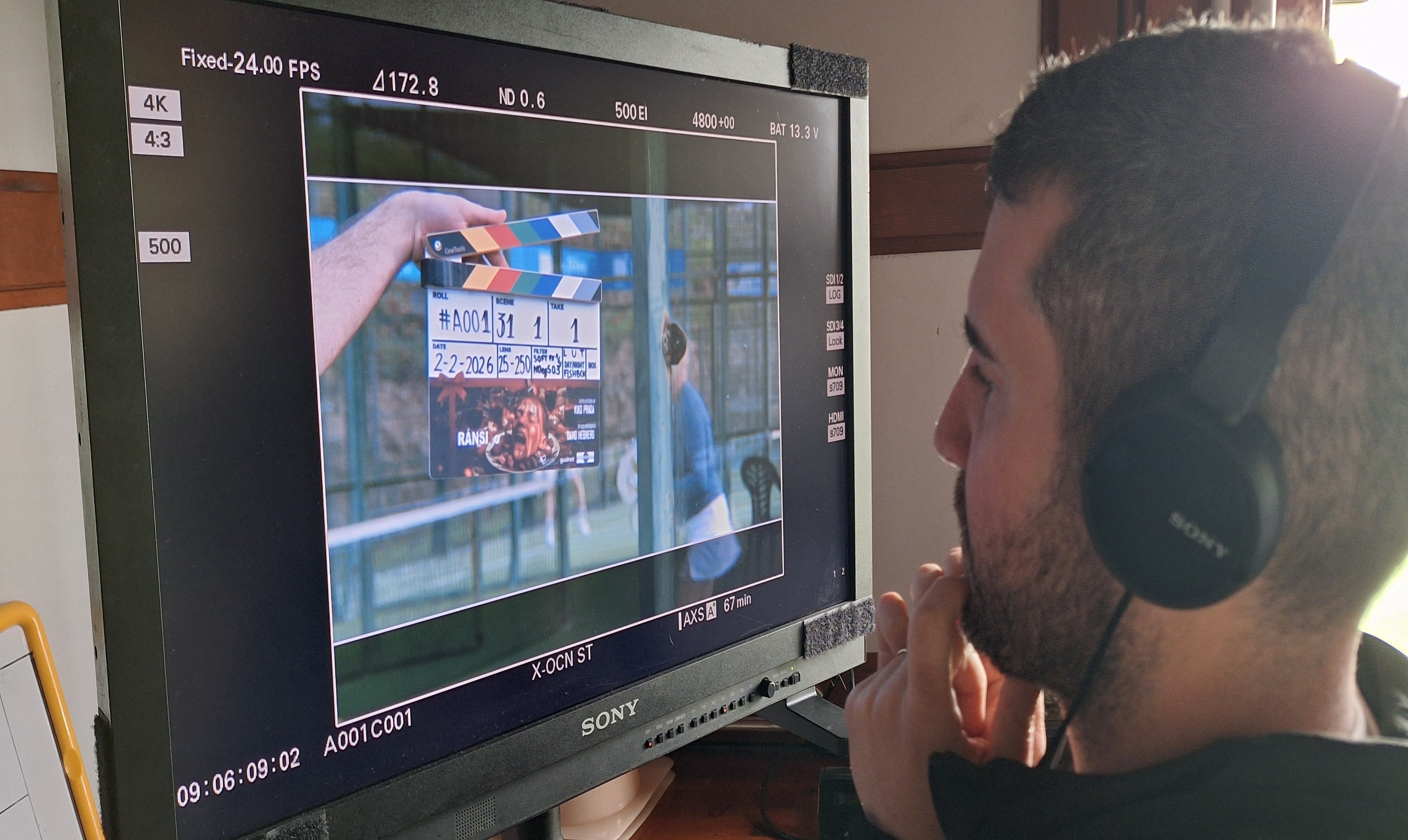 Rodaje de "Tránsito" en Fuerteventura