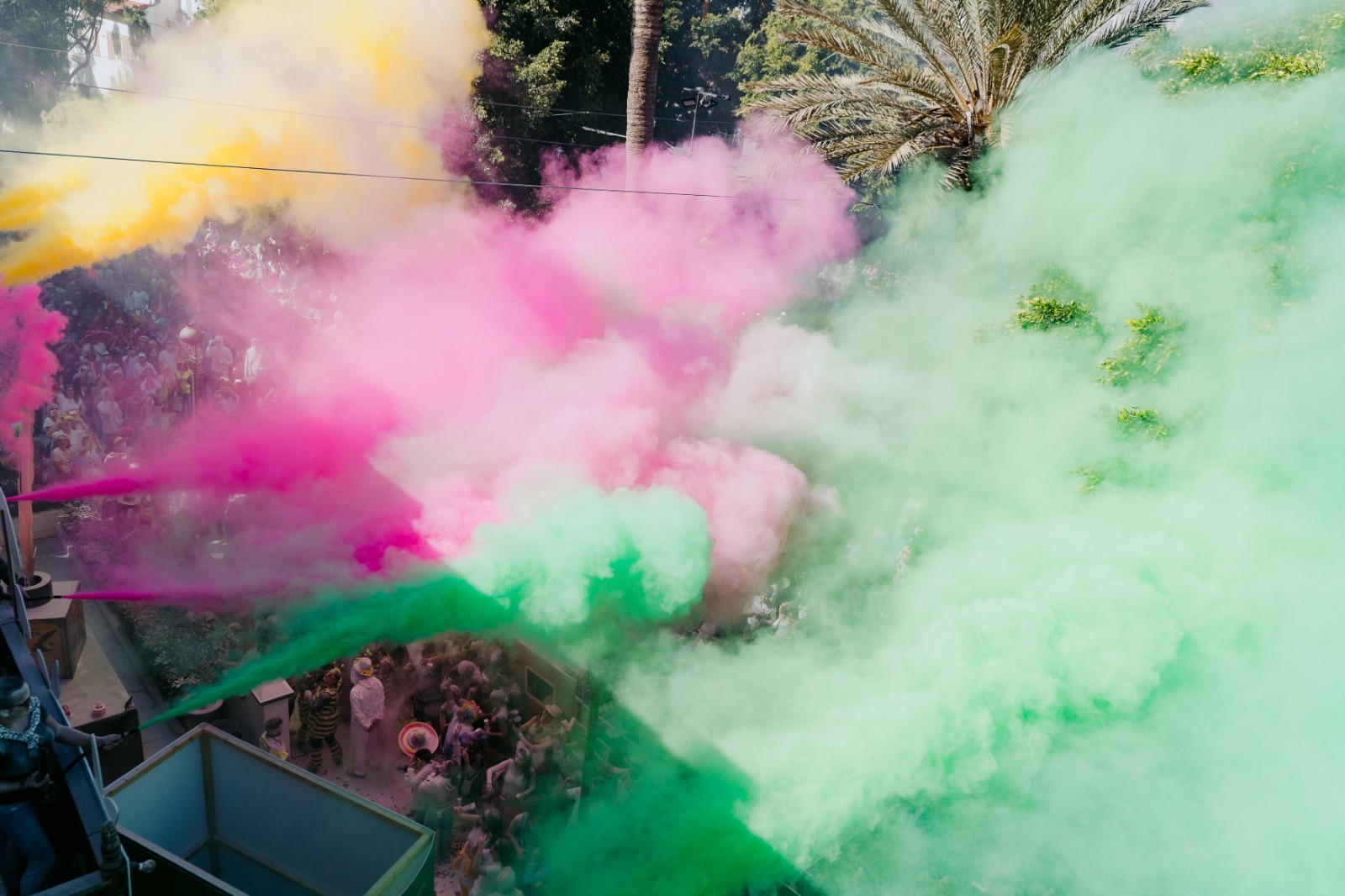 La Gran Polvacera de Los Llanos de Aridane en La Palma
