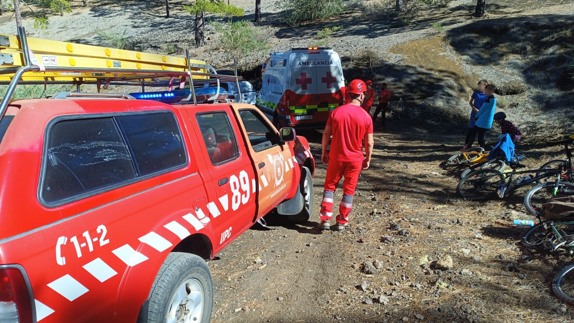 Rescate de Bomberos de Tenerife