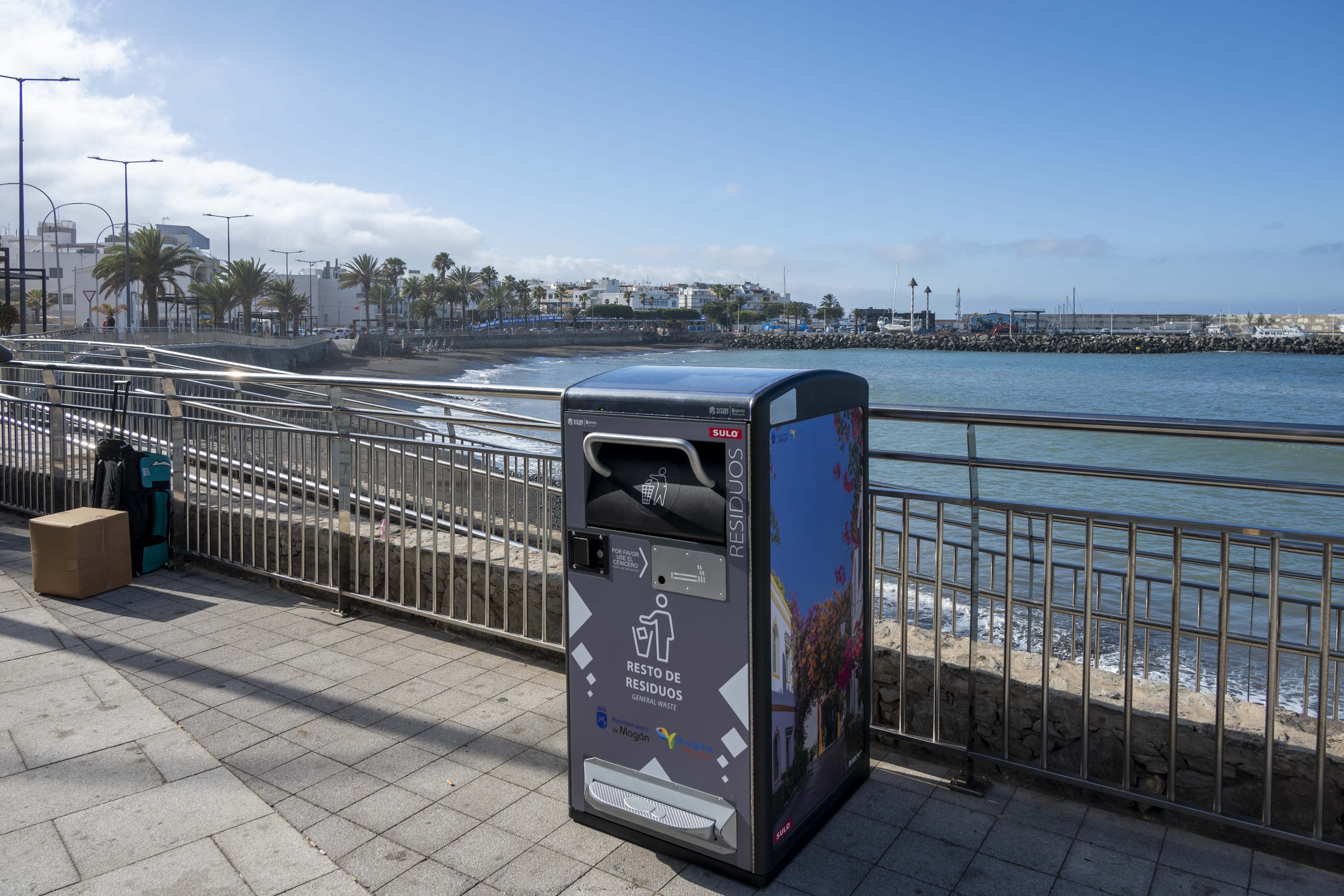 Papeleras inteligentes en Mogán