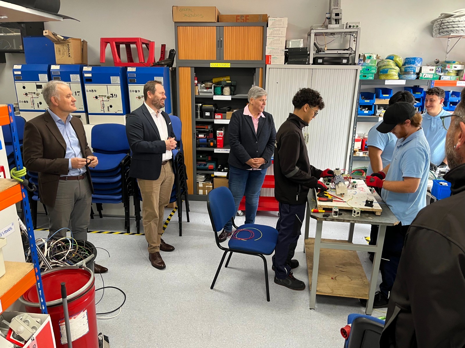 La Comisionada de Transparencia visita Femete