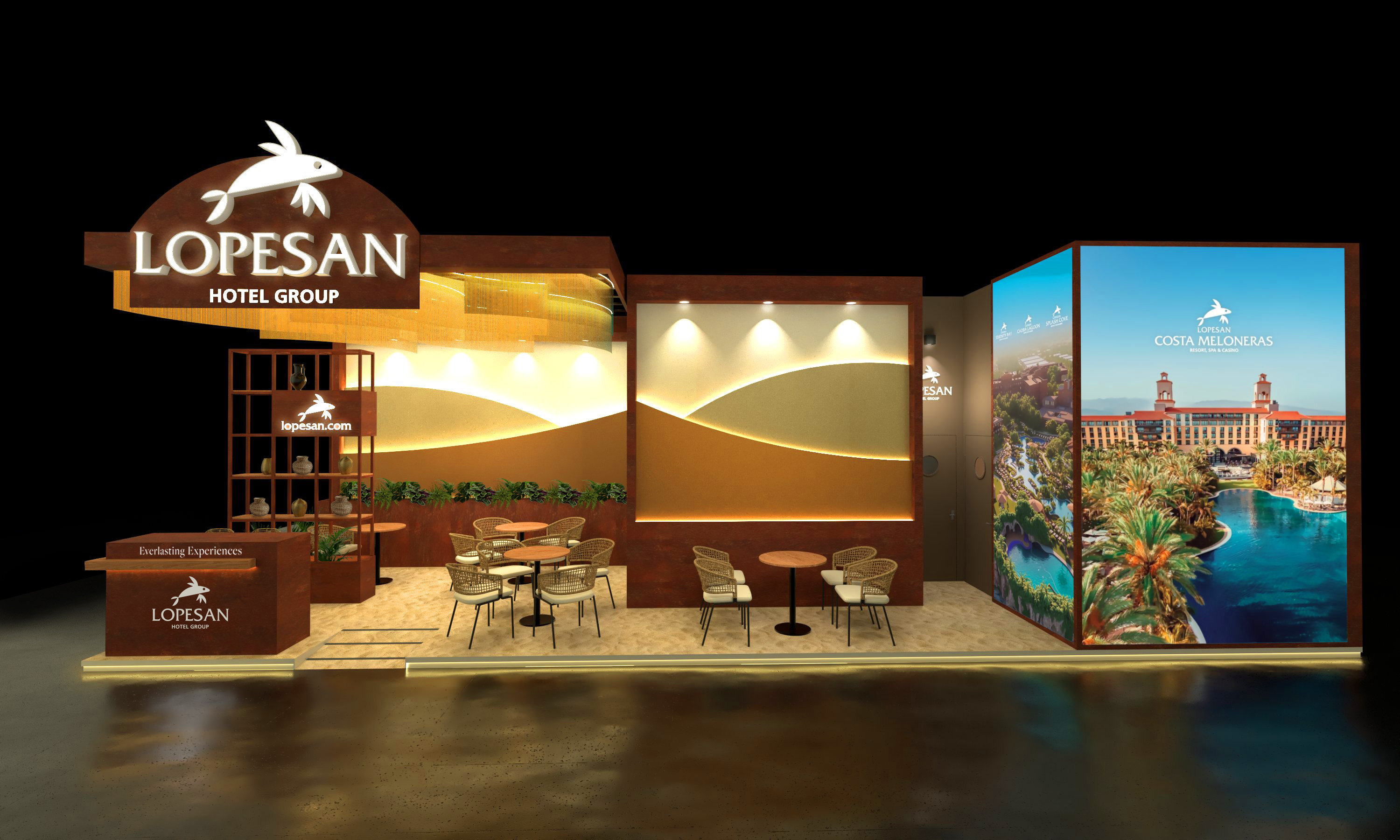 Estand de Lopesan Hotel Group en ITB Berlín