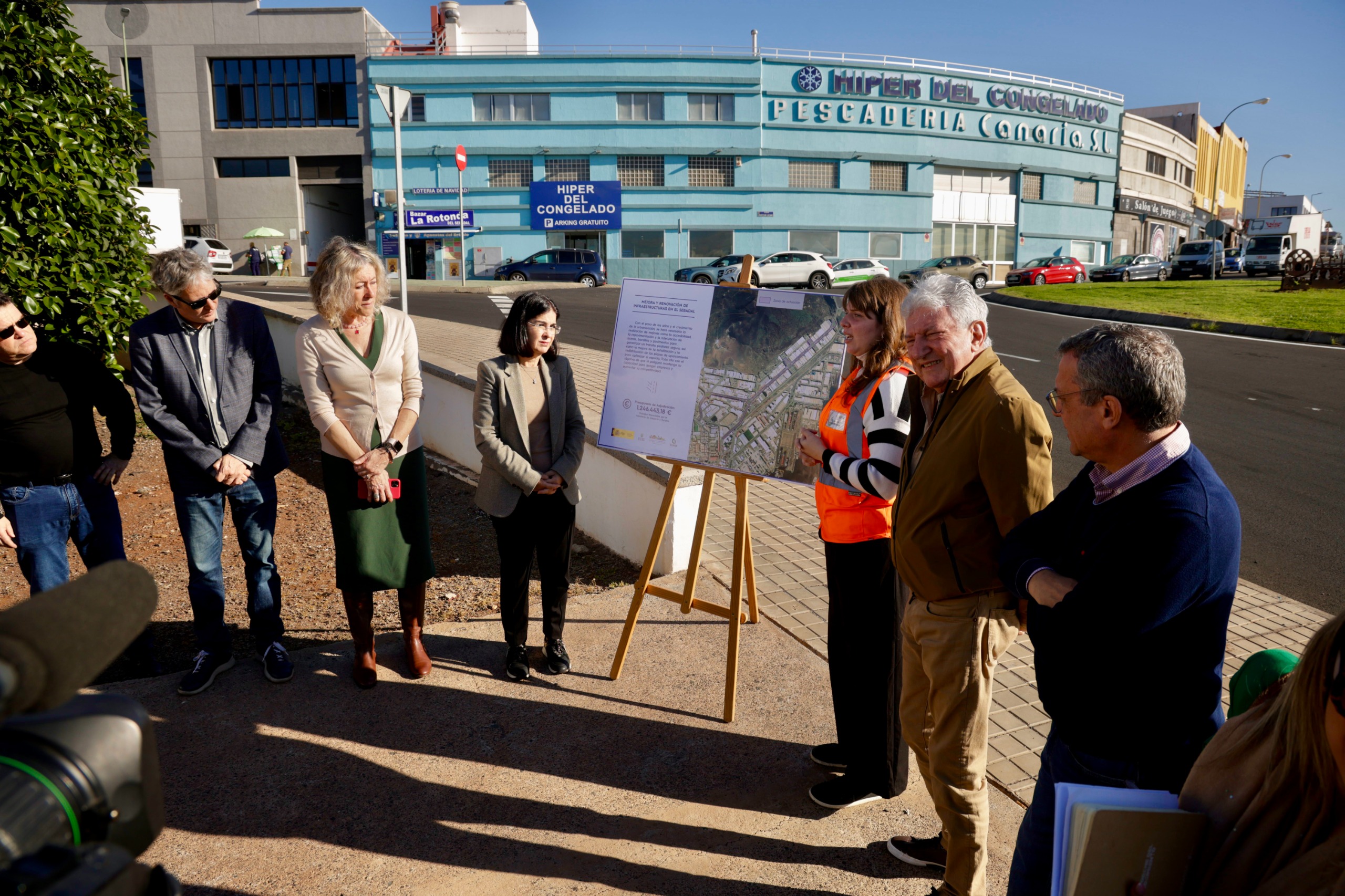 Finaliza la modernización del polígono industrial de El Sebadal en Las Palmas de Gran Canaria
