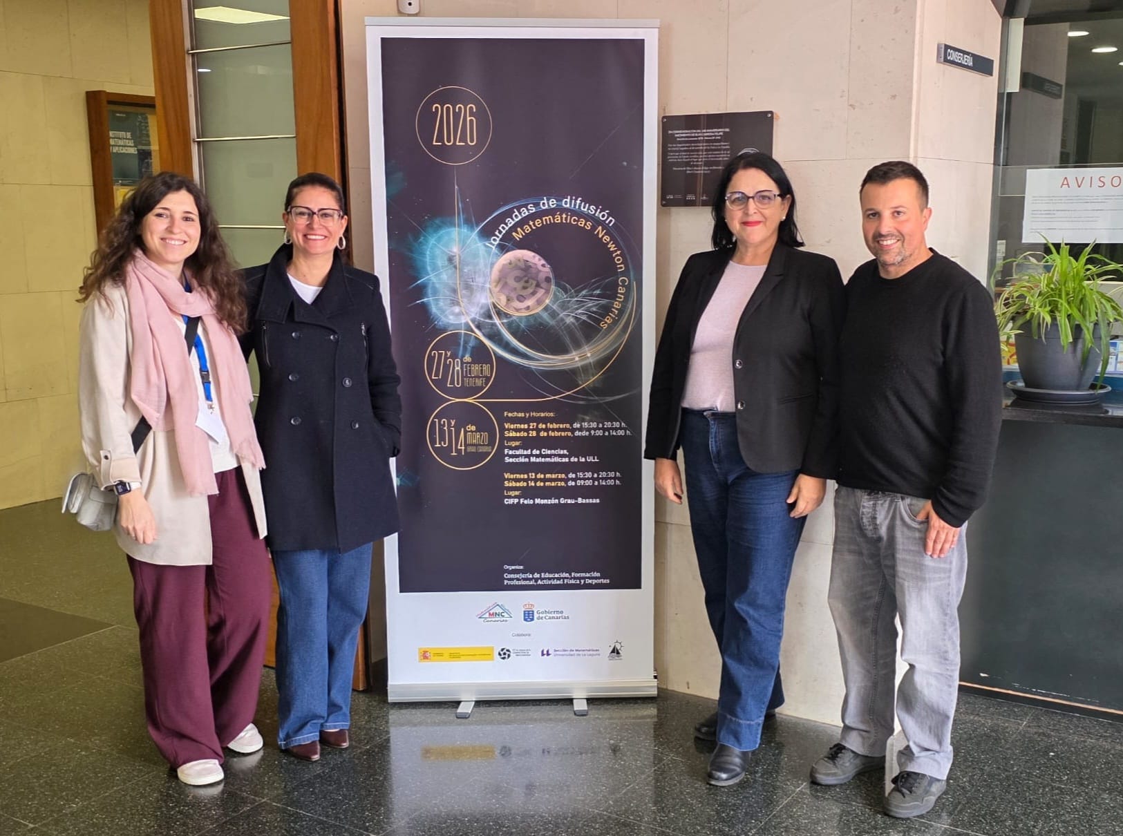 Jornadas del proyecto Matemáticas Newton Canarias