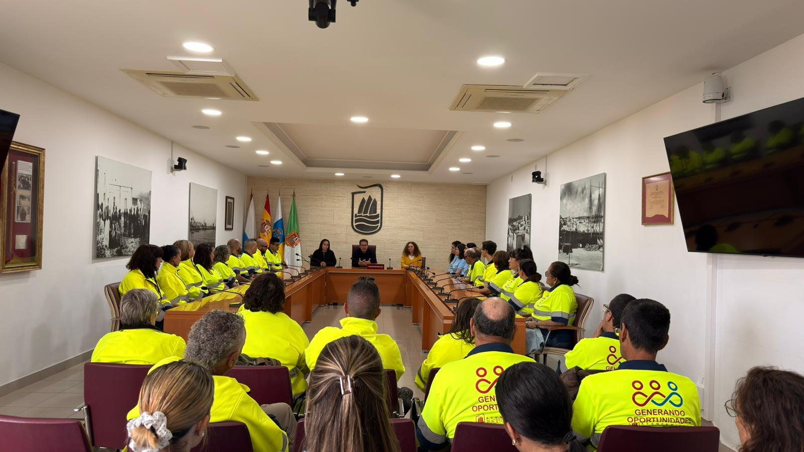Presentación del Plan de Empleo Social 2025-2026 del Ayuntamiento de Puerto del Rosario