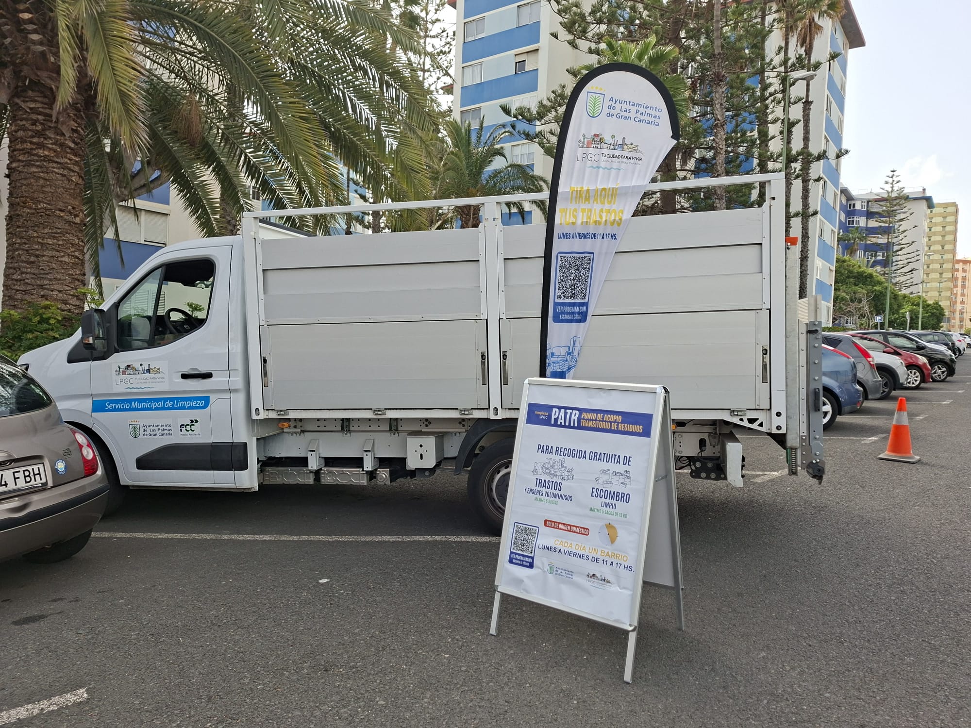 Punto de Acopio Transitorio de Residuos en Las Palmas de Gran Canaria