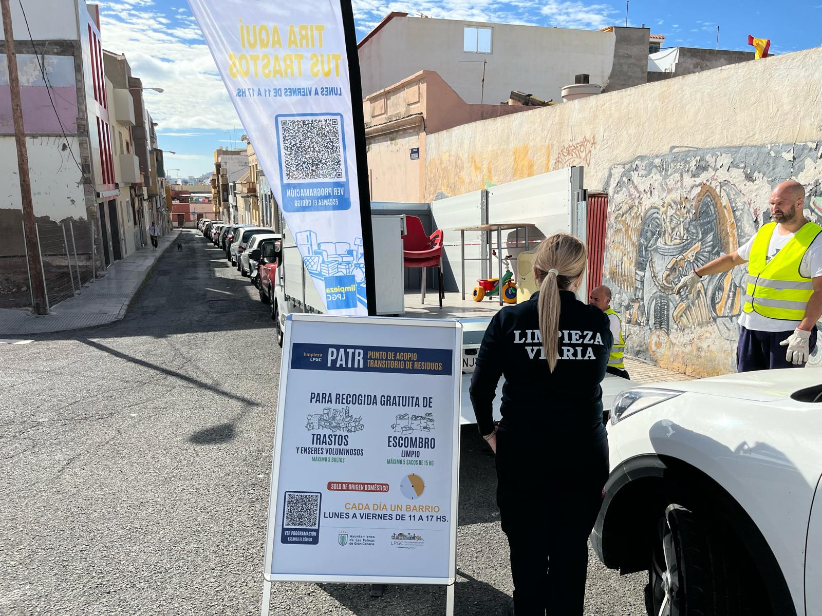 Punto de Acopio Transitorio de Residuos en Las Palmas de Gran Canaria