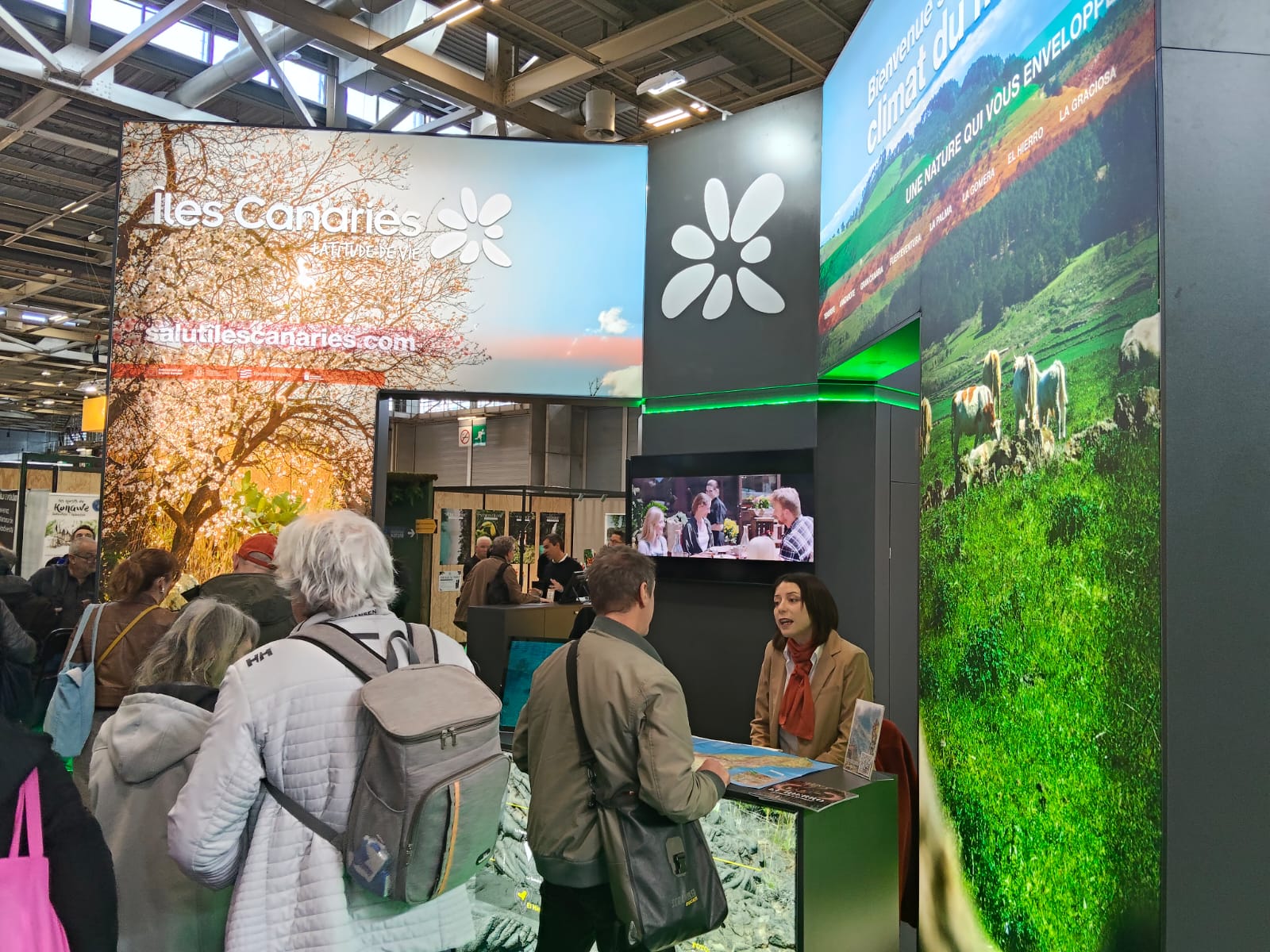 Canarias en la feria Destinations Nature de París