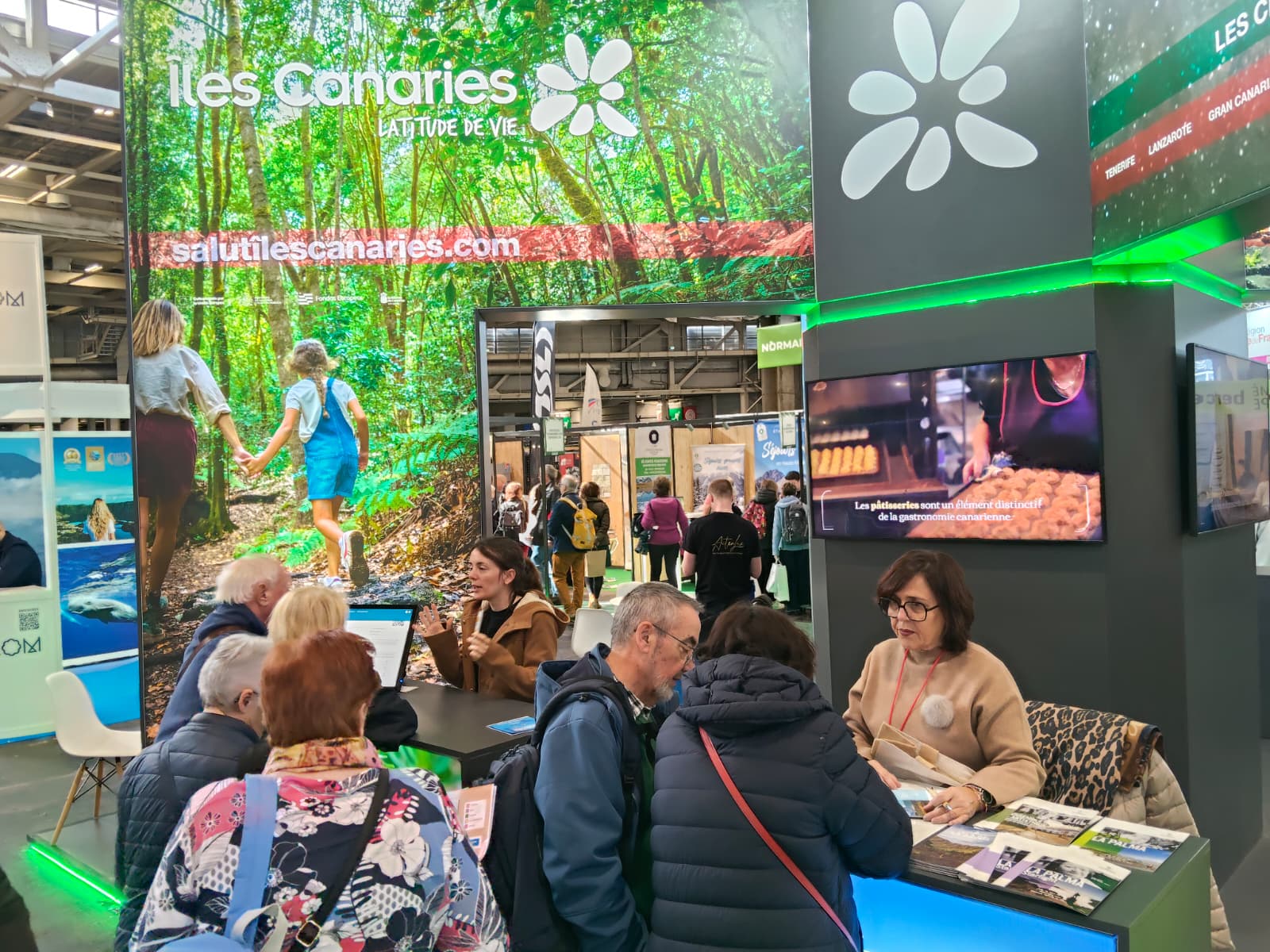 Canarias en la feria Destinations Nature de París