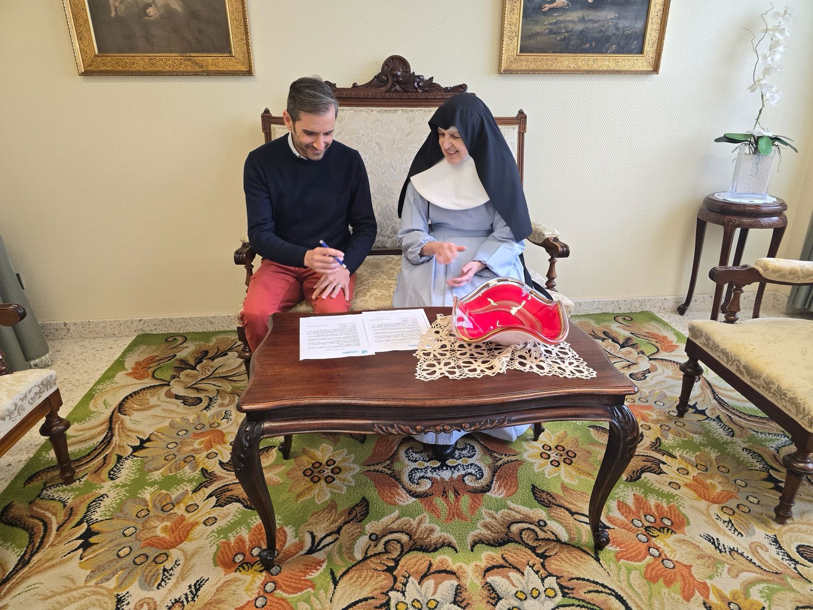 EMALSA dona cerca de 15.000 mascarillas al Hogar de Ancianos Nuestra Señora del Pino en Las Palmas de Gran Canaria