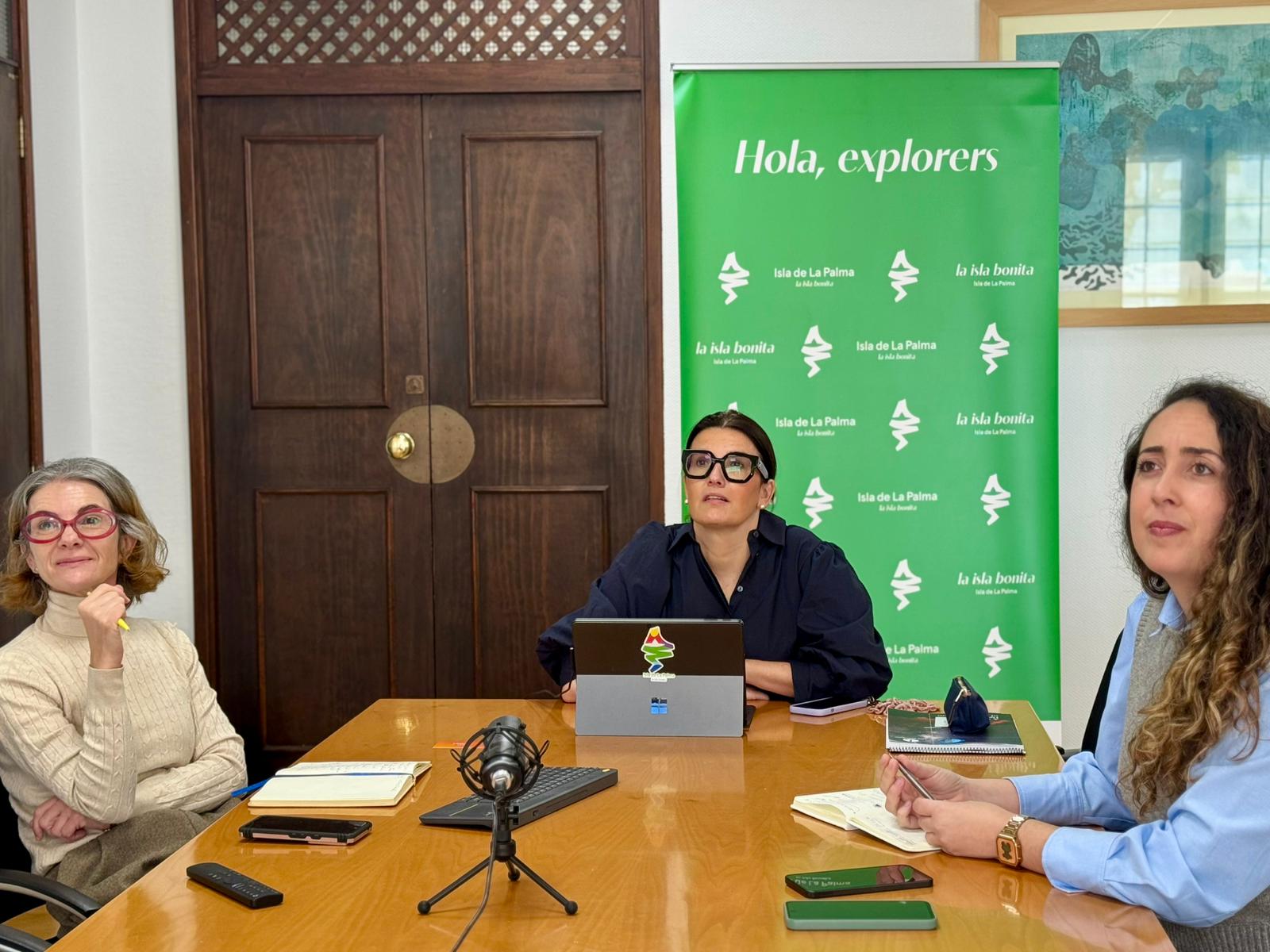 Reunión del Cabildo de La Palma con Vueling