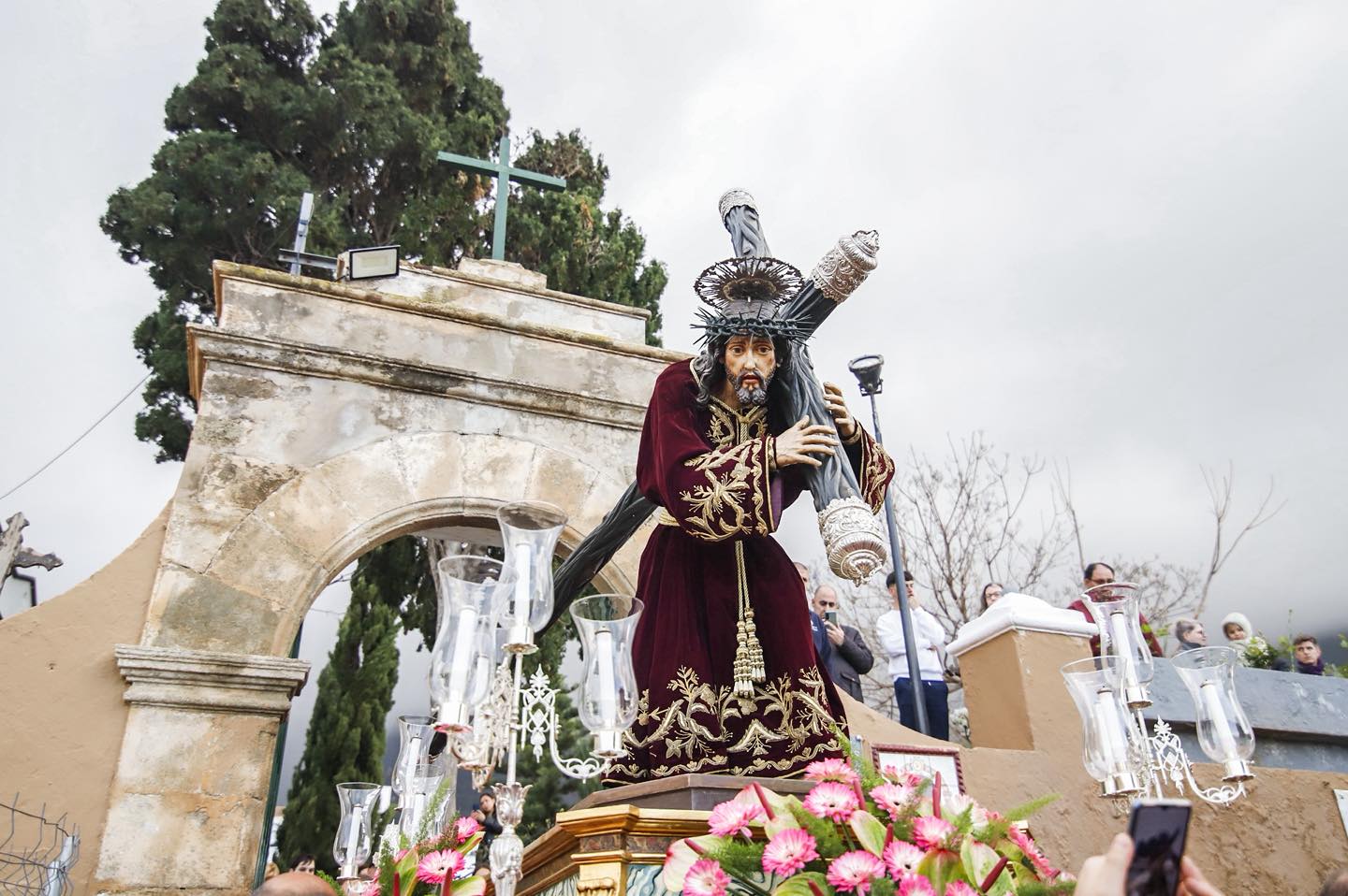 El Nazareno vuelve a visitar su antigua morada en Los Realejos
