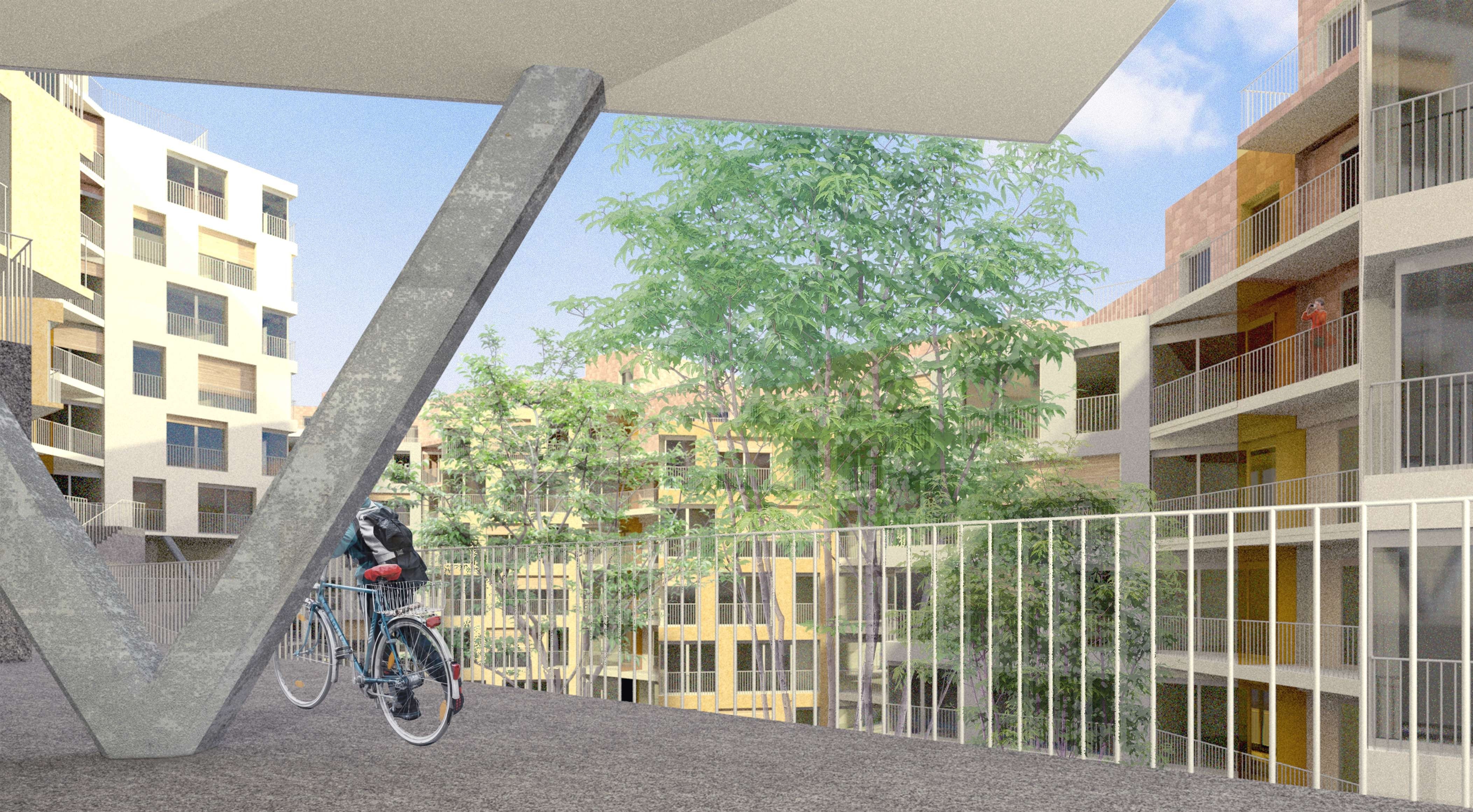 Infografía de las viviendas