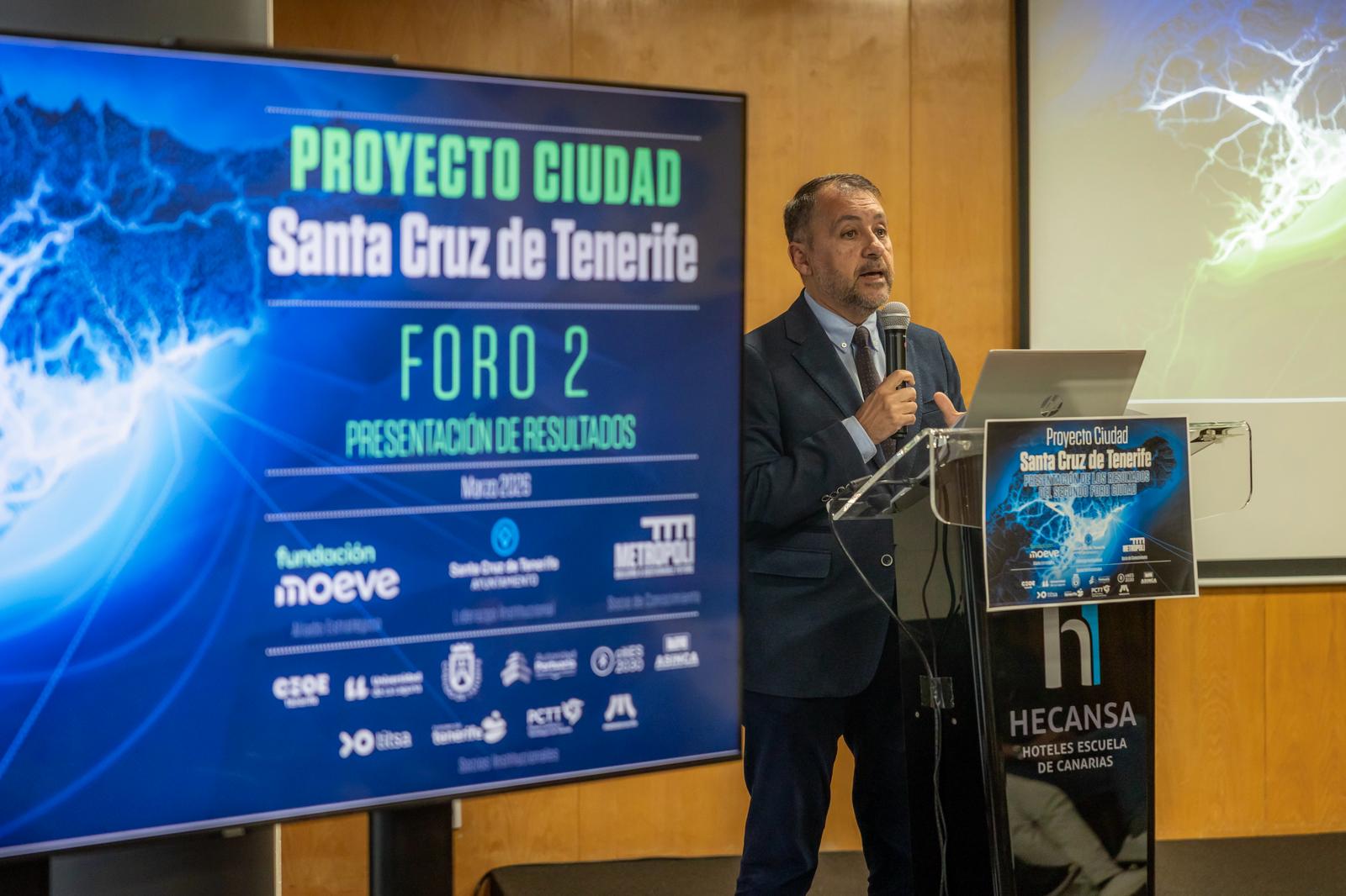 Presentación de los resultados del Segundo Foro Ciudad Santa Cruz de Tenerife