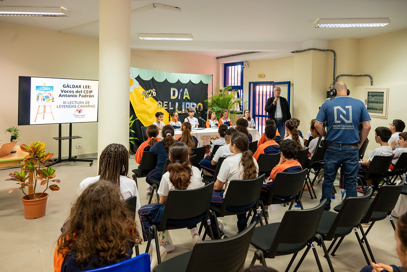 La lectura de las leyendas canarias culmina una intensa programación por el Día del Libro en Gáldar