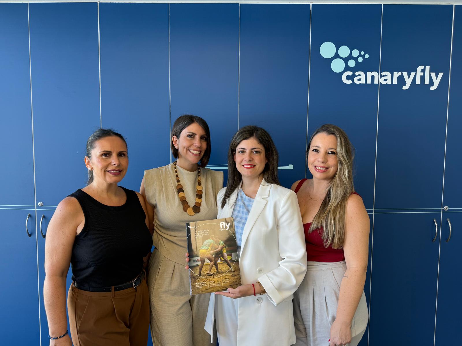 Fly Magazine a bordo de Canaryfly