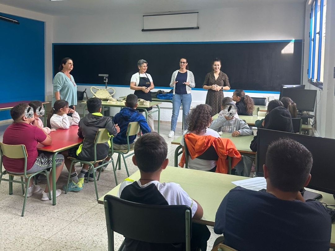 Artesanía en los centros educativos de Fuerteventura