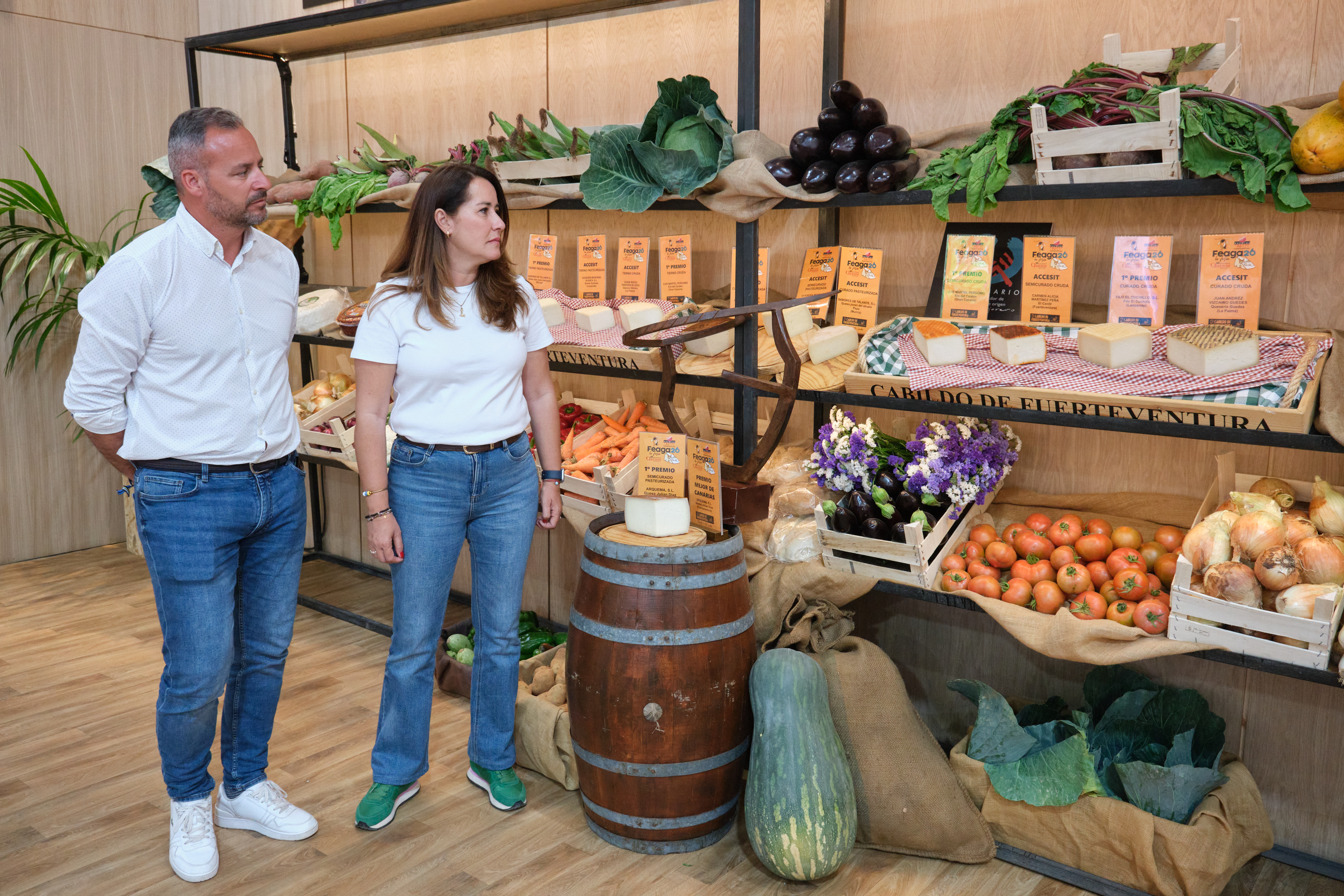 El queso de Julián Díaz premio a Mejor Queso de Canarias en los premios Tabefe