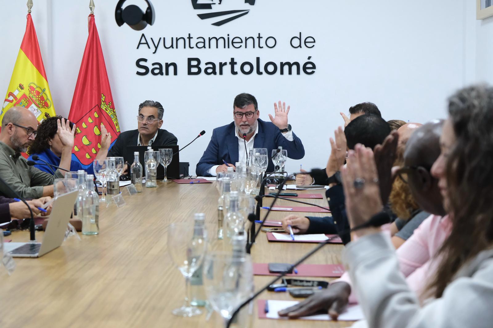 Pleno del Ayuntamiento de San Bartolomé