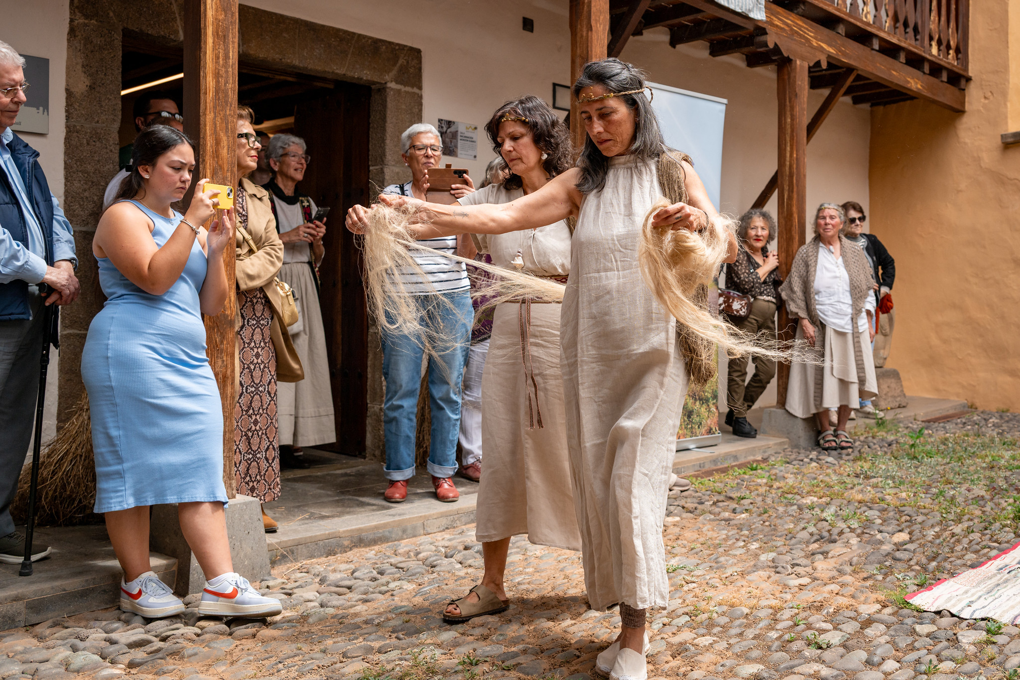 Presentación de los resultados del "Proyecto de recuperación de la memoria del lino en Risco Caído y las Montañas Sagradas de Gran Canaria"