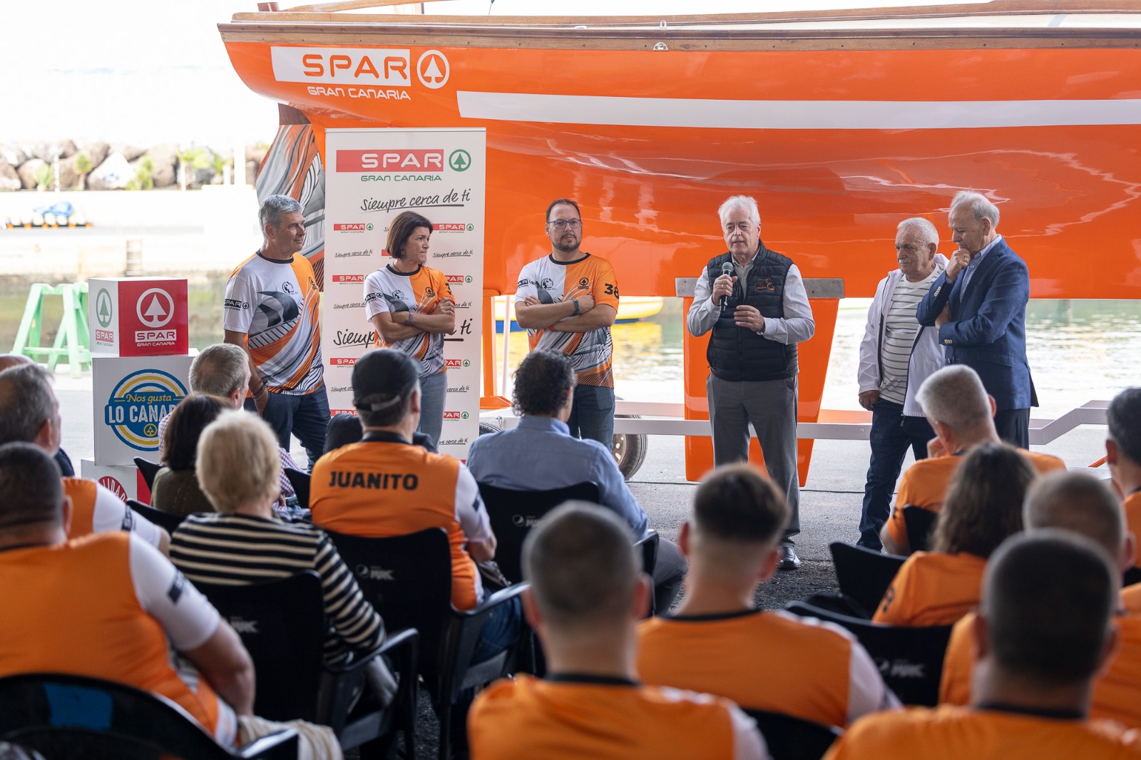 SPAR Gran Canaria renueva un año más su patrocinio con el bote de vela latina SPAR Guerra del Río