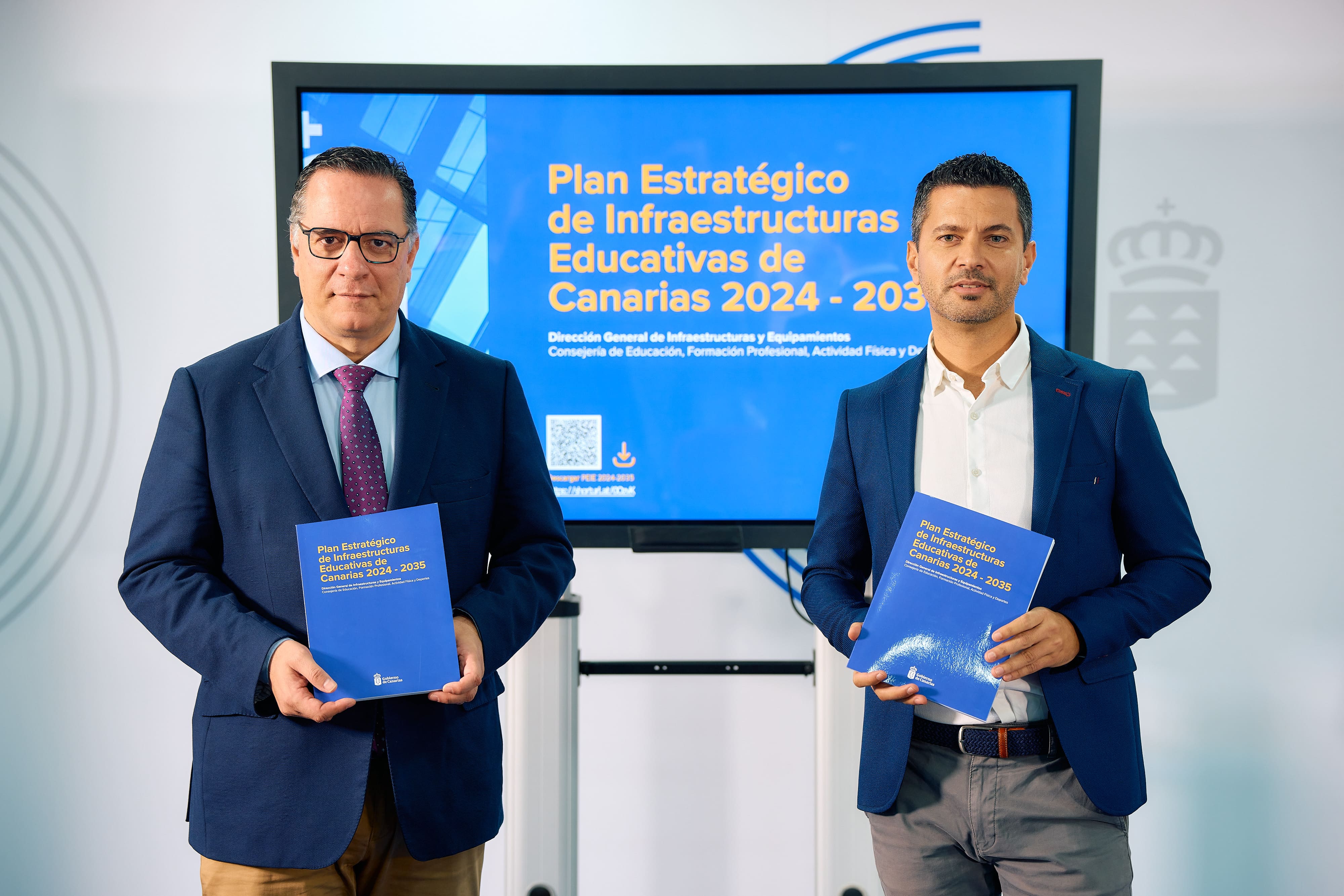 Presentación del Plan Estratégico de Infraestructuras Educativas de Canarias 2024-2035