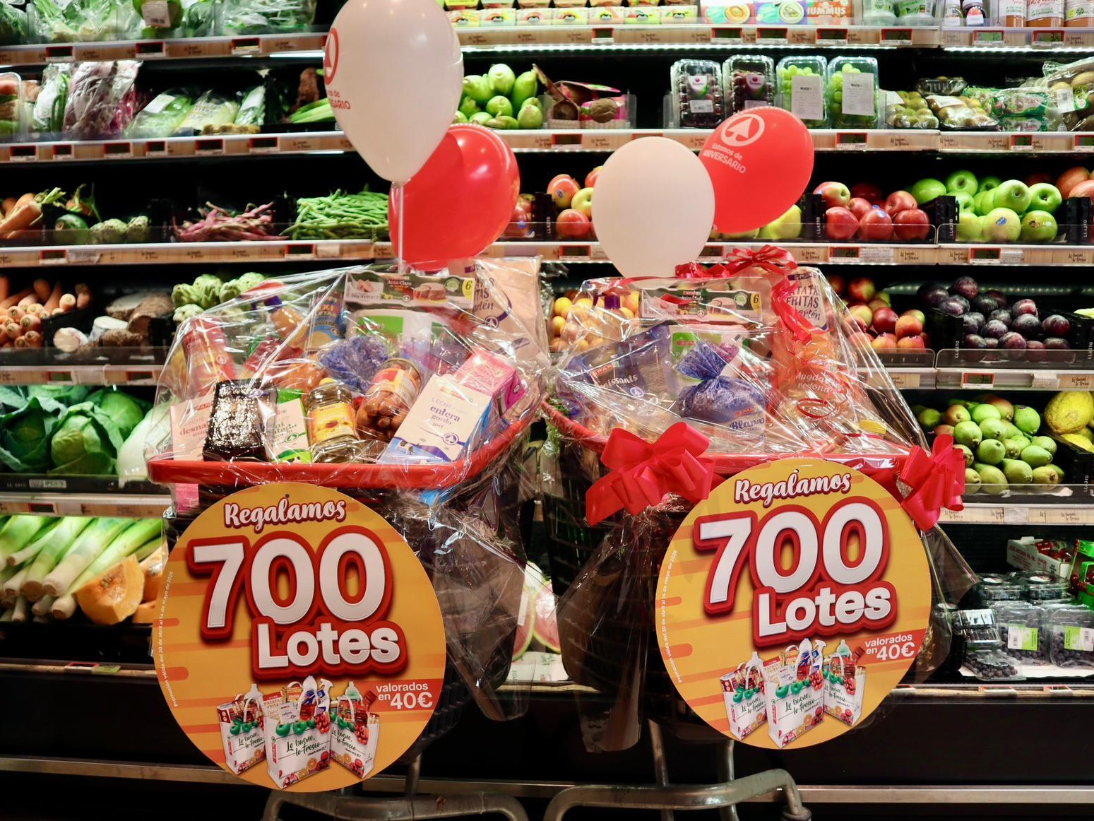 Lote de productos Spar