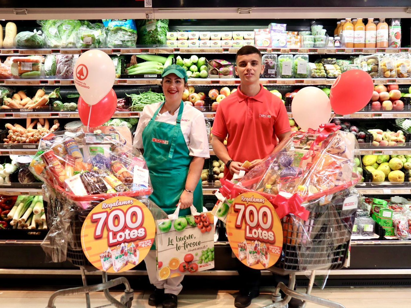Lote de productos Spar